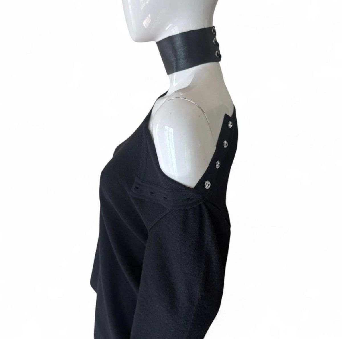 Sonia Rykiel Euro Vintage Sonia Rykiel Paris Black Sweater Size M / US 6-8 / IT 42-44 - 2 Thumbnail