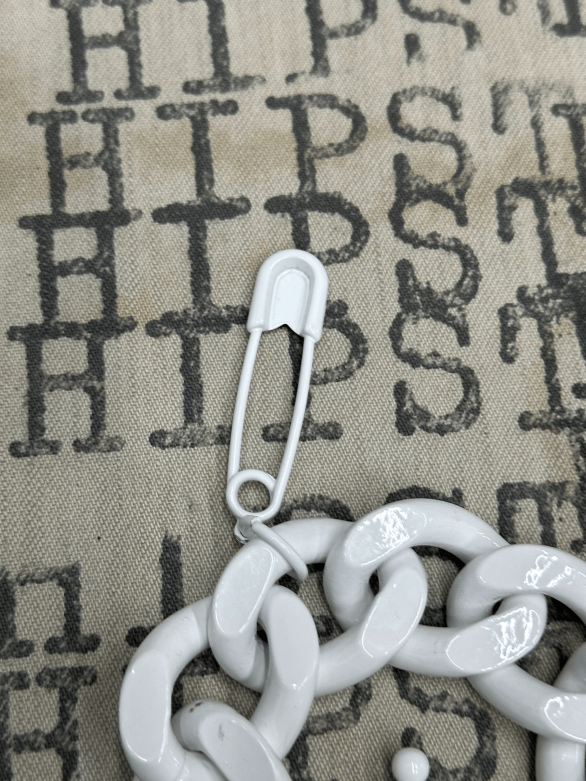 Raf Simons Raf Simons white chain bracelet Size ONE SIZE - 2 Thumbnail