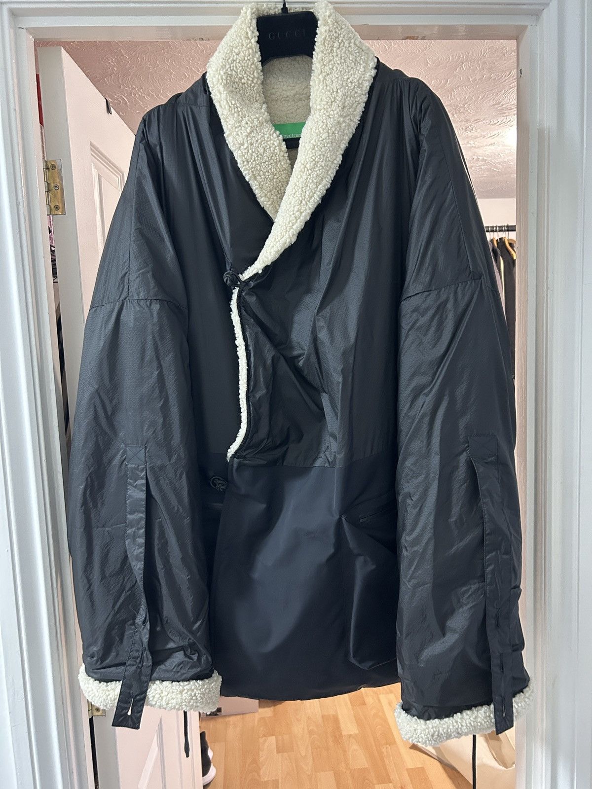 image of A A Spectrum Two-Sided Yifu Jacket in Black, Men's (Size Small)