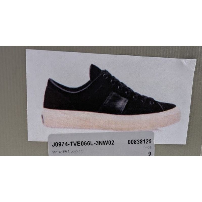 Tom Ford o1rshd1 Low Top Sneaker in Black Size US 9 / EU 42 - 12 Thumbnail