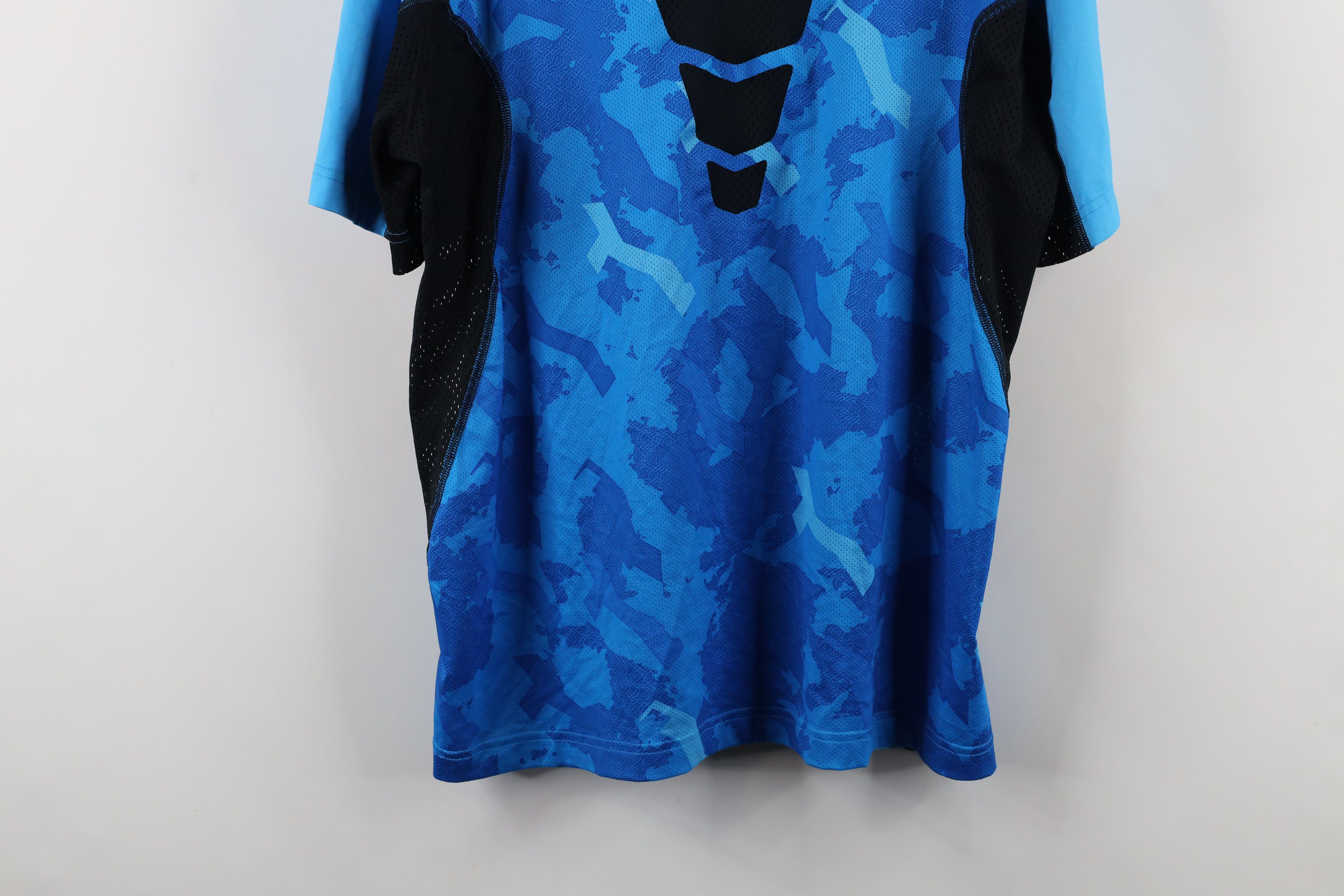 Nike × Vintage Nike Pro Combat Fitted Camouflage Training T-Shirt Blue Size US XL / EU 56 / 4 - 16 Thumbnail
