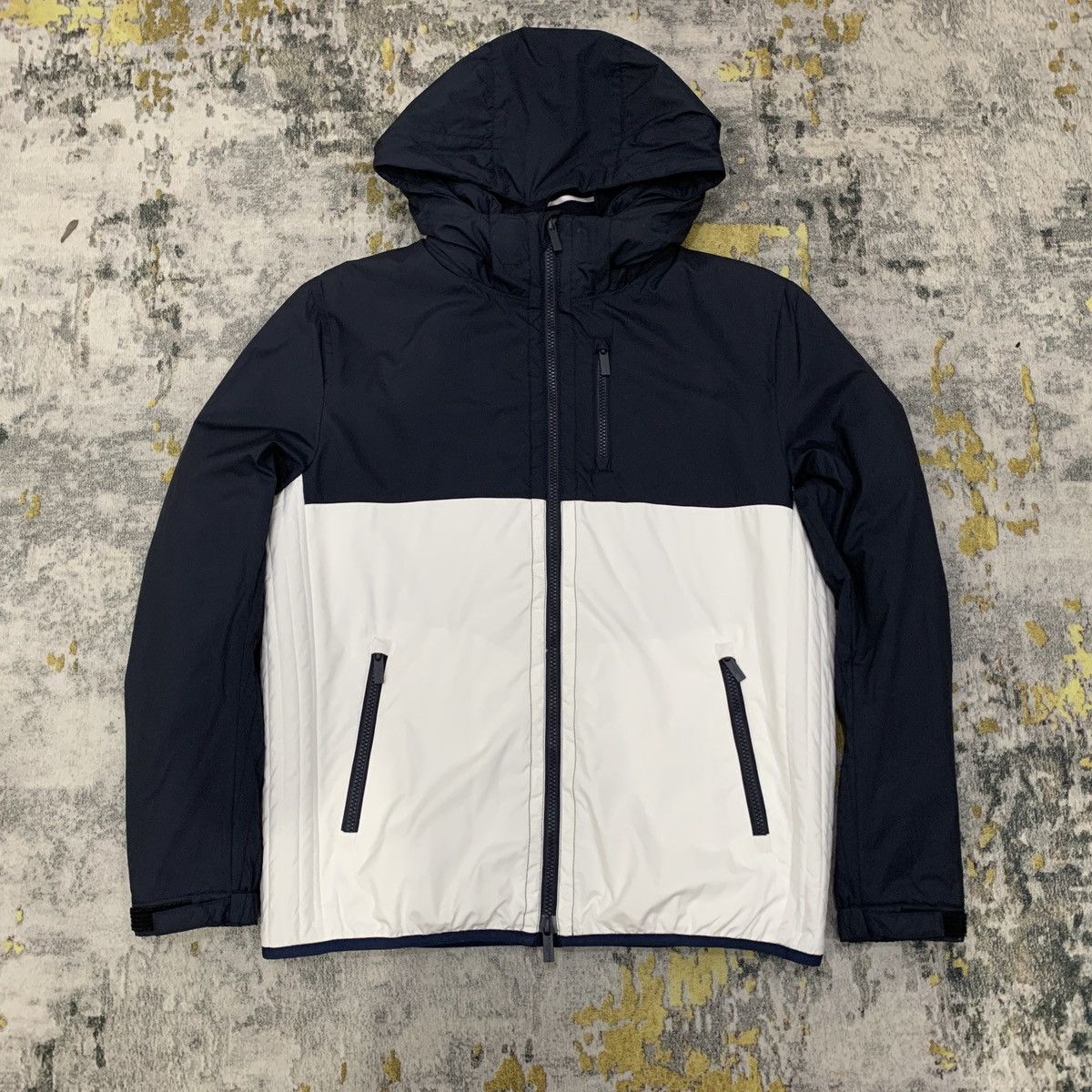 Burberry BURBERRY GOLF NAVY HOODIE LIGHT JACKET Size US M / EU 48-50 / 2 - 1 Thumbnail