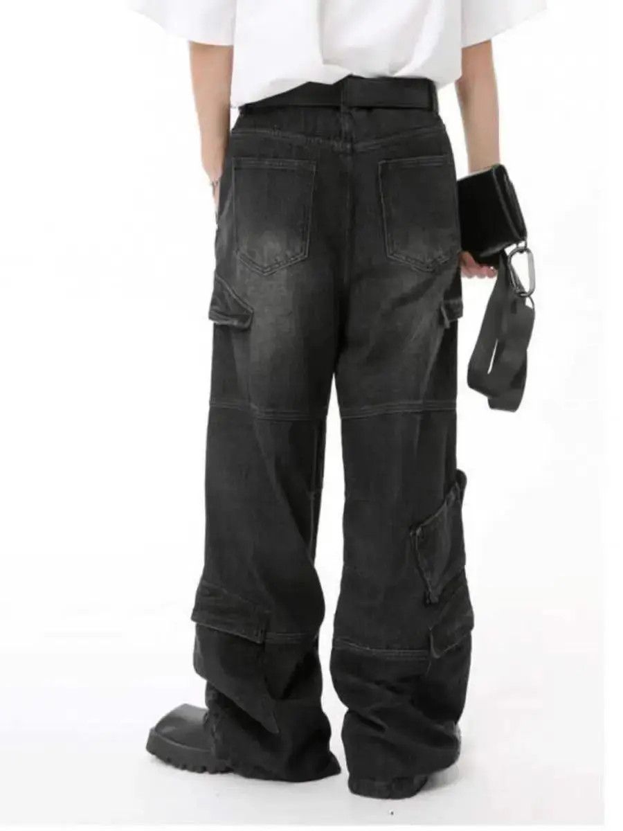 Japanese Brand Street Hip Hop Workwear Baggy Jeans Size US 32 / EU 48 - 6 Thumbnail