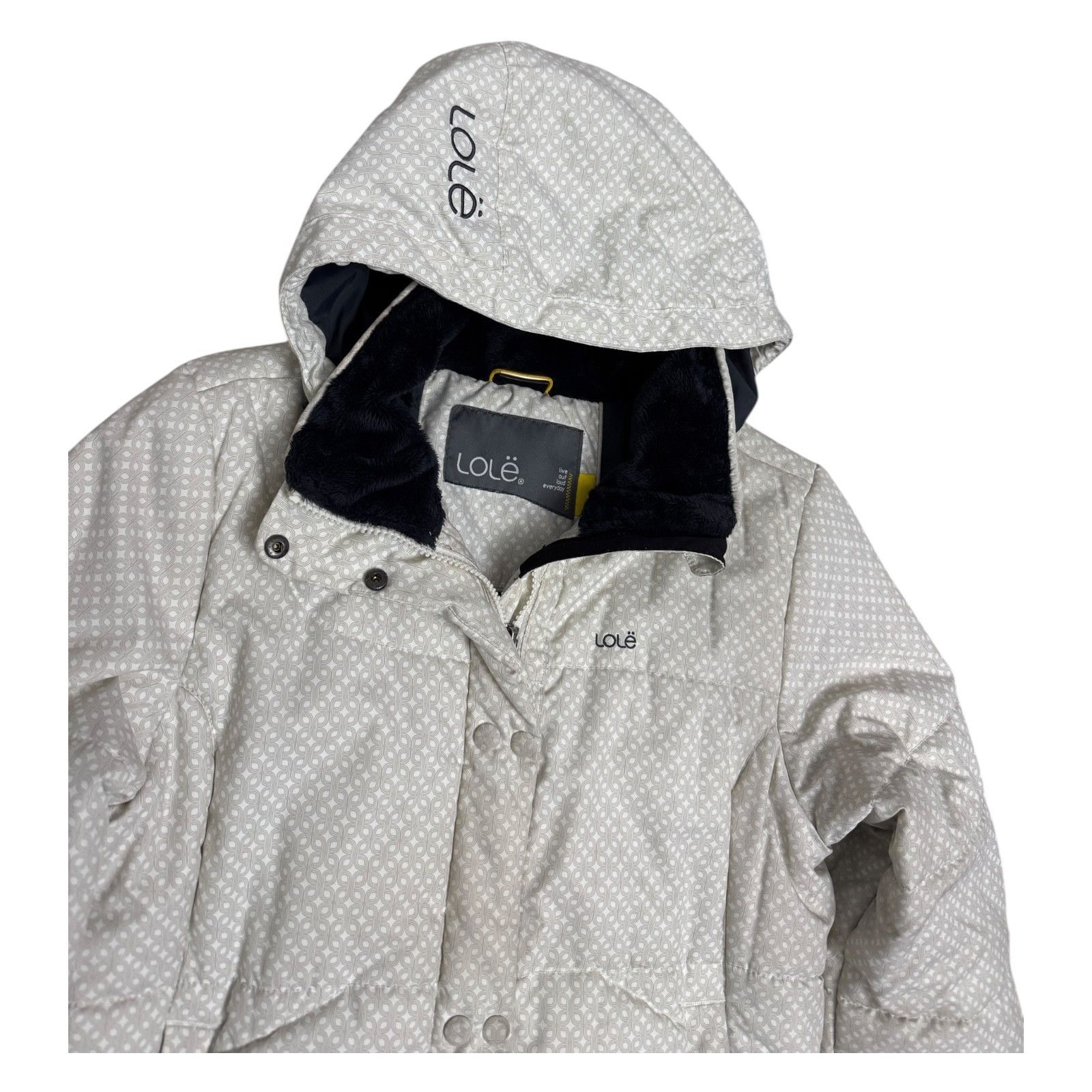 Other LOLE Designer White Winter Puffer Parka Jacket Coat Medium Size M / US 6-8 / IT 42-44 - 3 Thumbnail