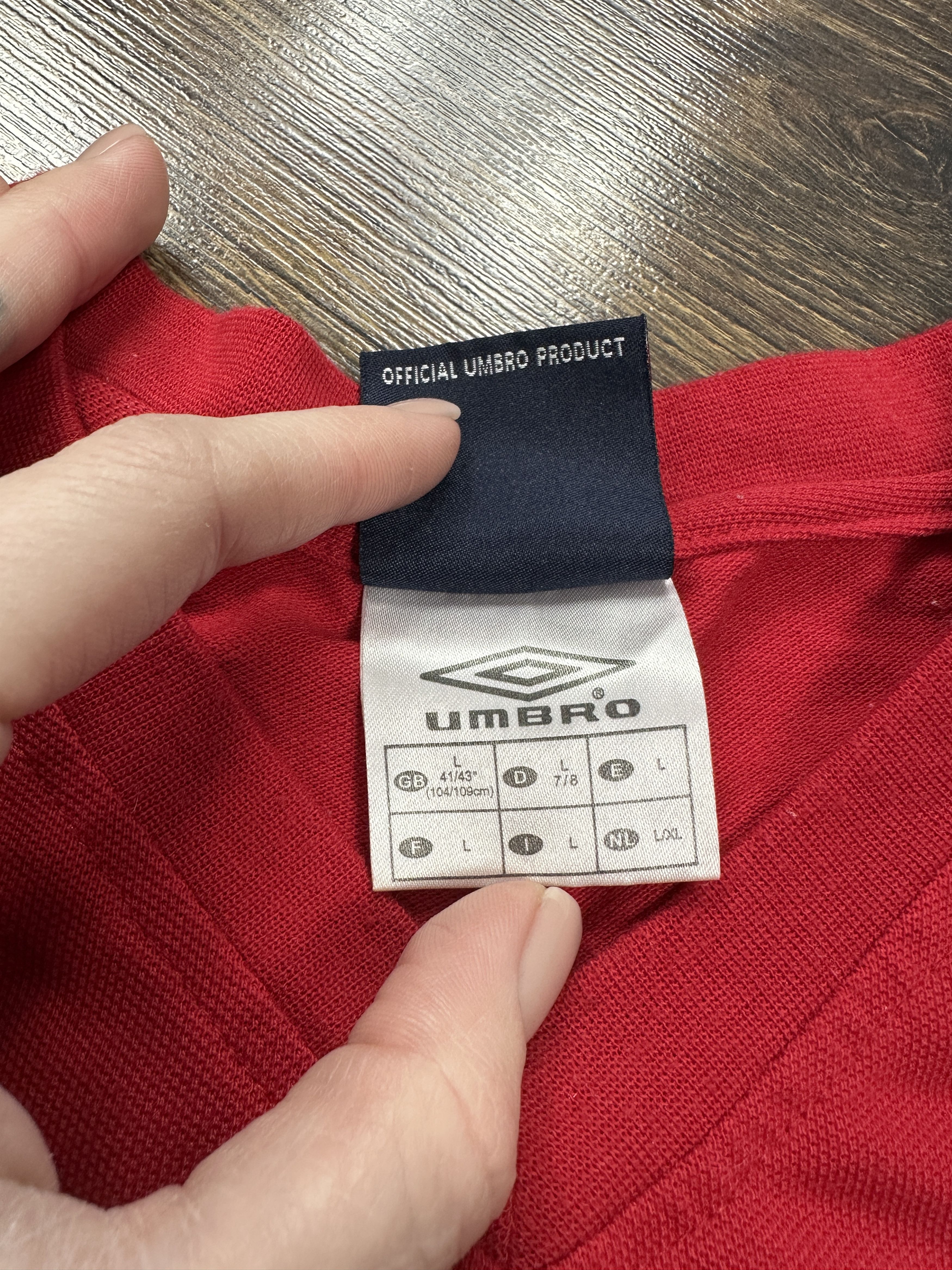 Umbro × Vintage Umbro England Vintage Mens Sleeveless T-Shirt Size US L / EU 52-54 / 3 - 6 Thumbnail