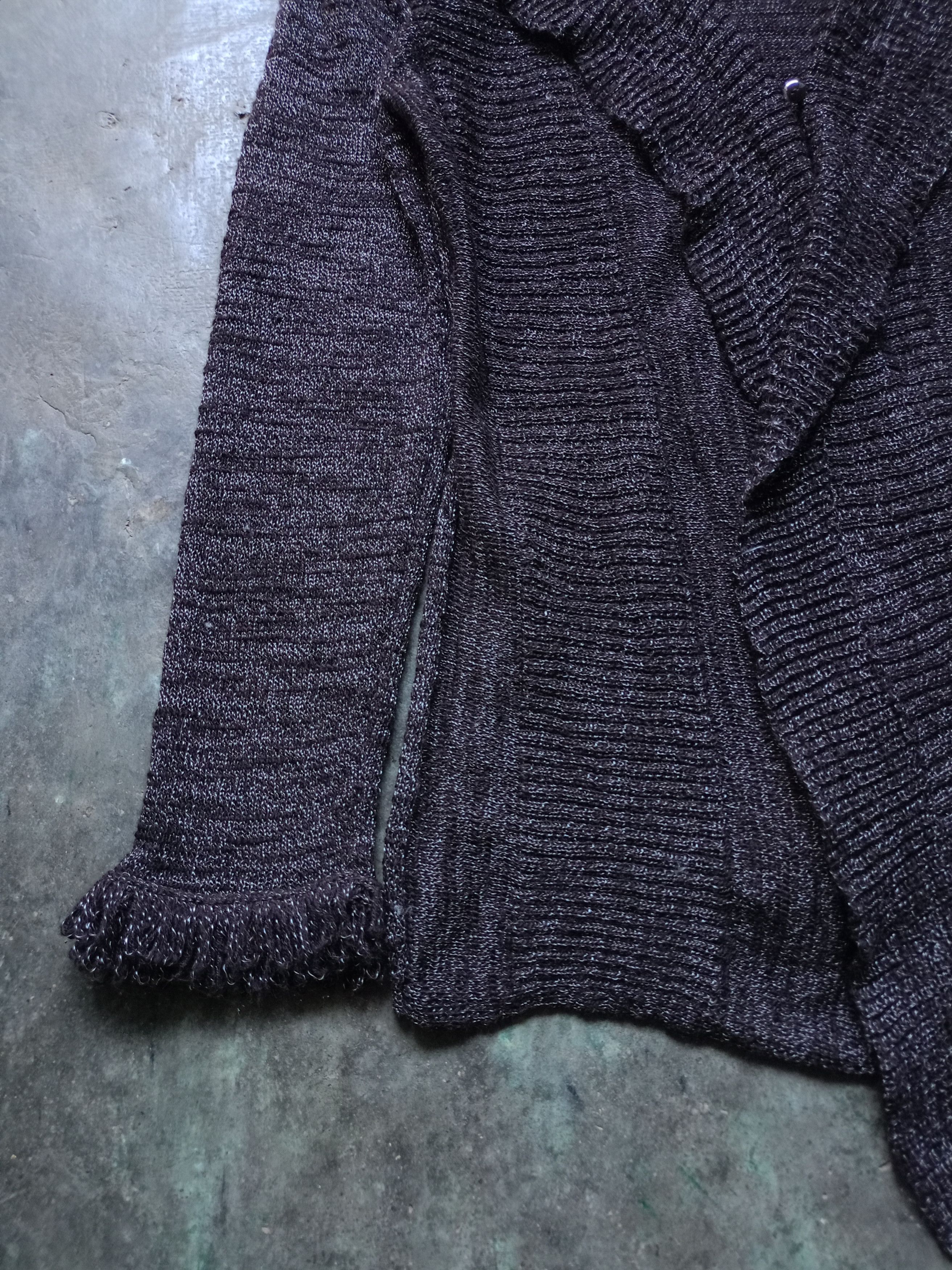 Japanese Brand Ville d azur knit Cardigan Size M / US 6-8 / IT 42-44 - 4 Thumbnail
