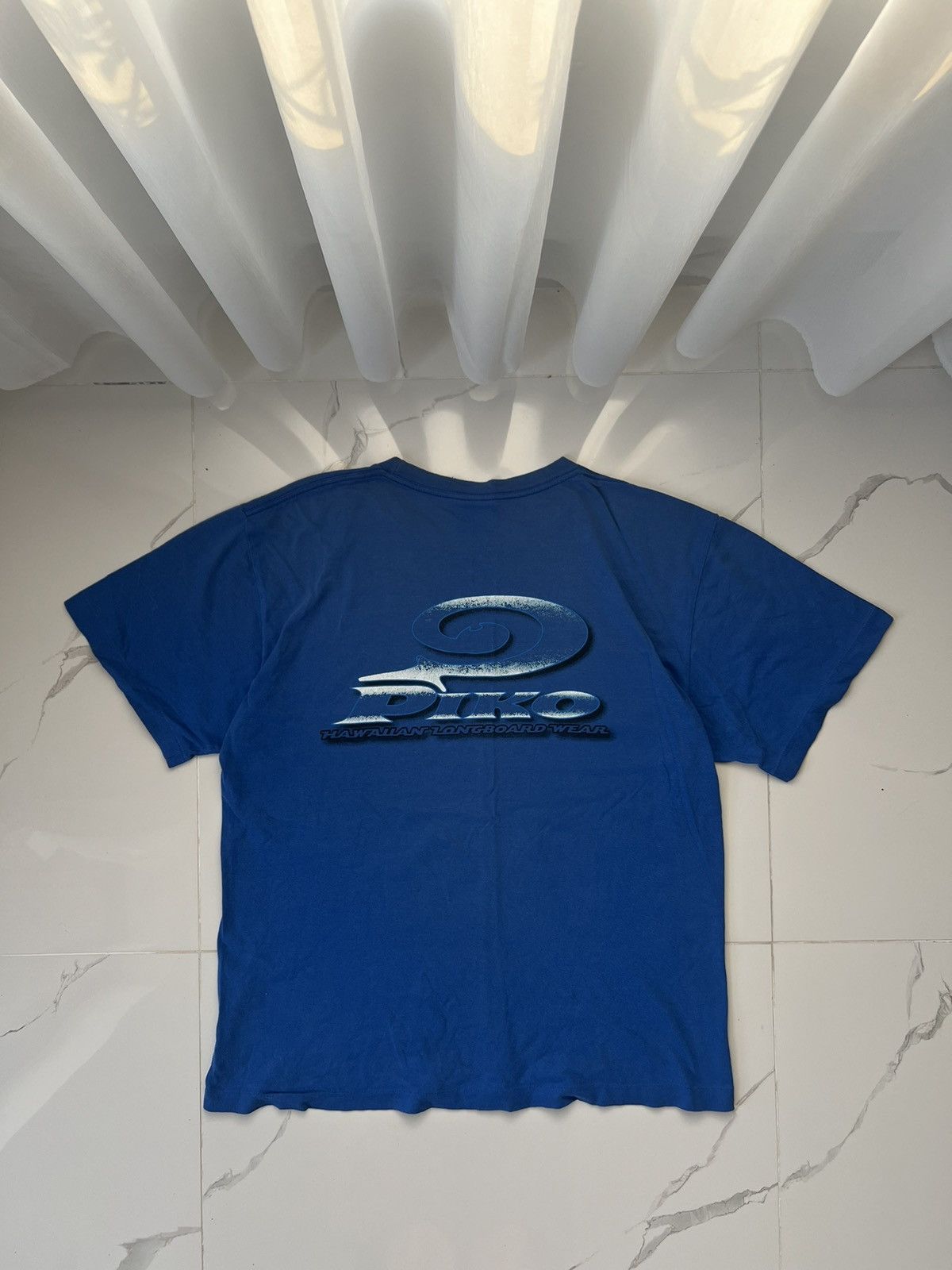 Japanese Brand 00’s PIKO HAWAIIAN LONGBOARD WEAR Y2K BIG LOGO TEE RETRO Size US L / EU 52-54 / 3 - 1 Thumbnail