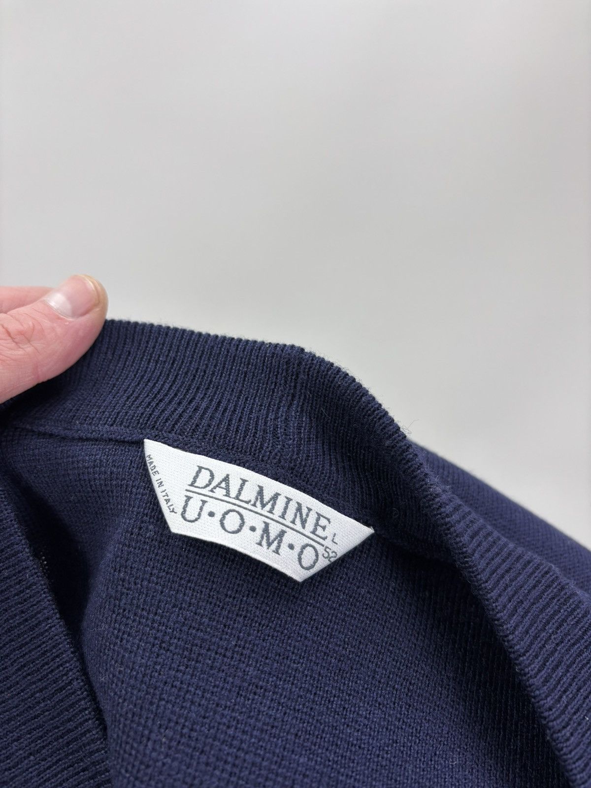 Dalmine Mens cardigan Dalmine Size L/52 Color Blue Size US L / EU 52-54 / 3 - 8 Thumbnail