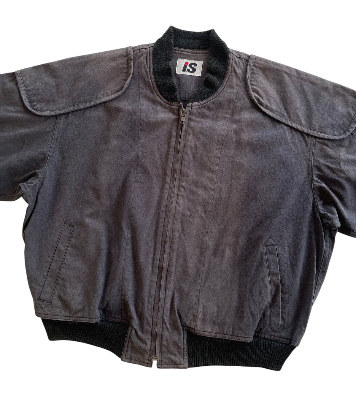 Issey Miyake 1980 Issey Miyake Collection Bomber Jacket Size US L / EU 52-54 / 3 - 8 Thumbnail