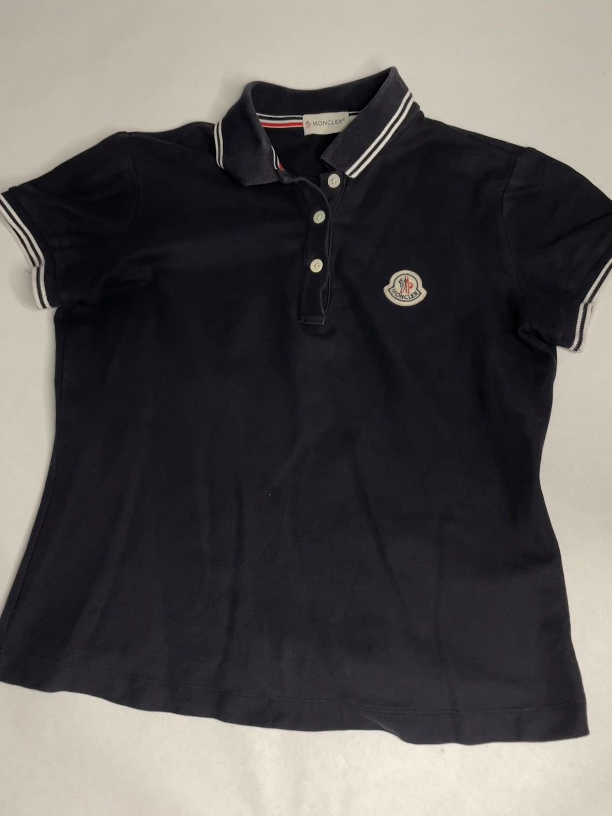 image of Women’S Moncler Polo in Black, Women's (Size Small)