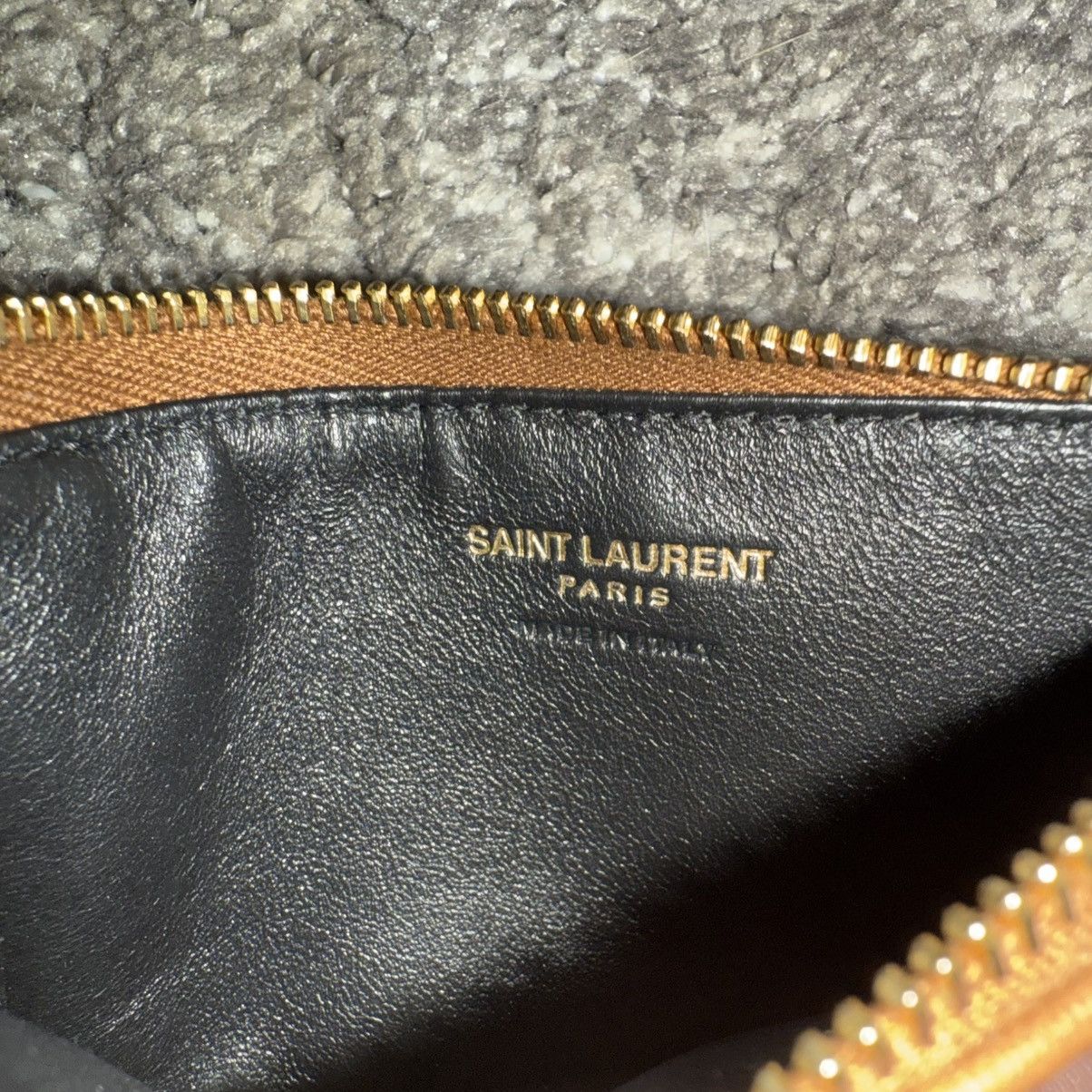 YSL ziptop card wallet