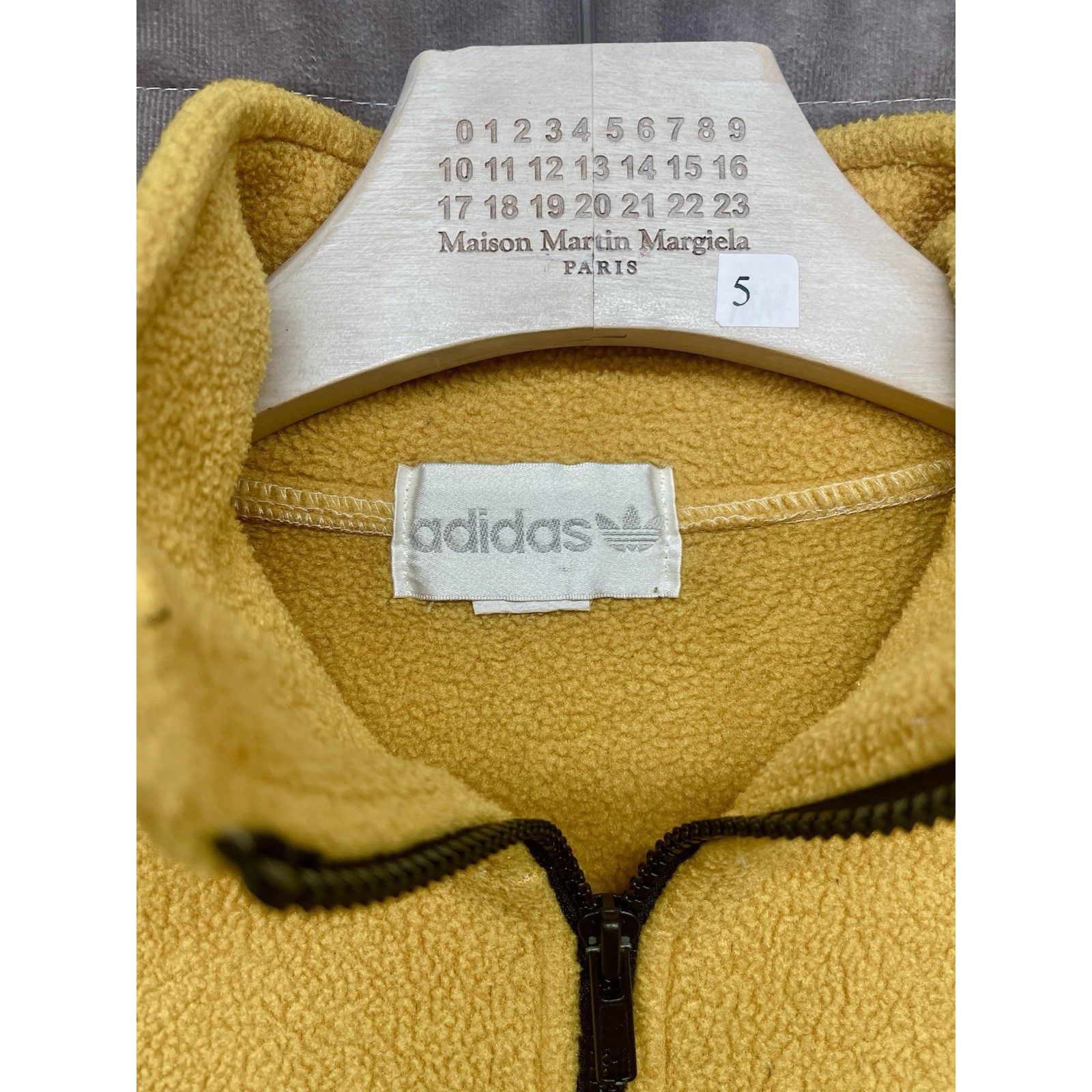 Adidas VINTAGE 90S ADIDAS NEW YORK YANKEES FLEECE 1/4 ZIP YELLOW US Size US XL / EU 56 / 4 - 4 Thumbnail