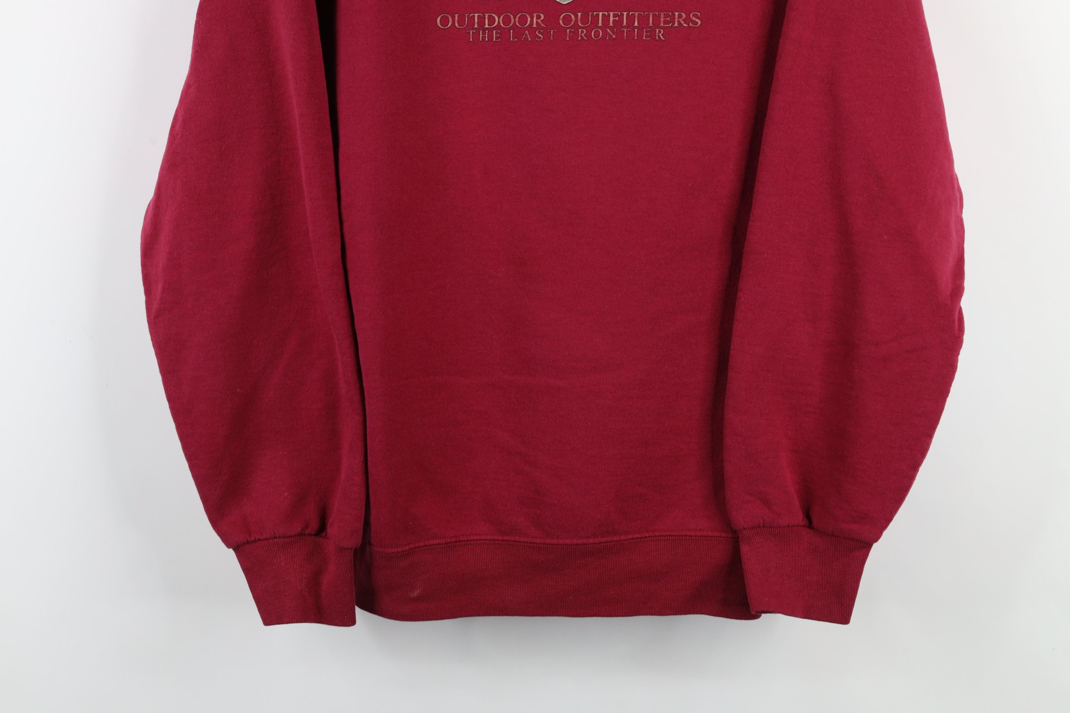 Vintage Vintage 90s Streetwear Spell Alaska Crewneck Sweatshirt Red Size US S / EU 44-46 / 1 - 3 Thumbnail