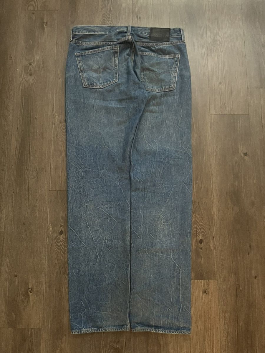 Levi's LEVIS 501 SELVEDGE RAW BAGGY DENIM Size US 33 - 3 Thumbnail