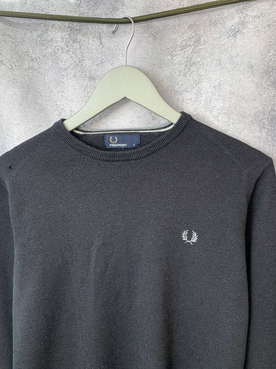 Fred Perry Fred Perry Merino Wool Sweater Pullover Jumper Sweatshirt Size US M / EU 48-50 / 2 - 3 Thumbnail