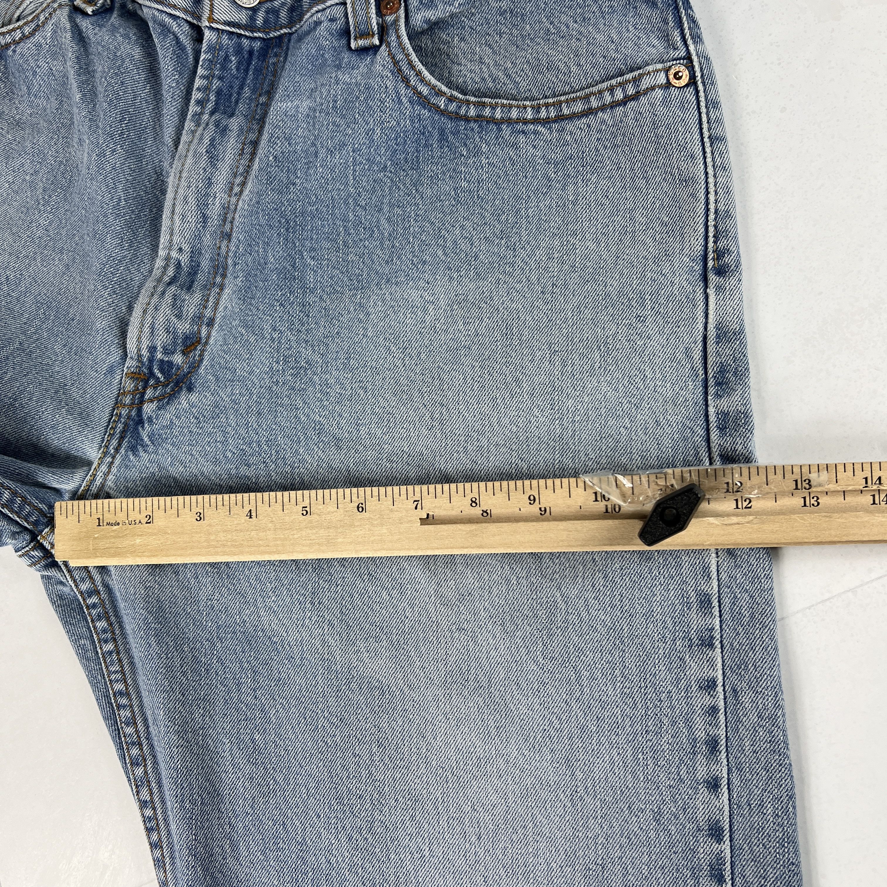 Levi's × Vintage Y2K Levi's Jeans 505 Straight Blue Faded Cotton Denim Size US 34 / EU 50 - 21 Thumbnail