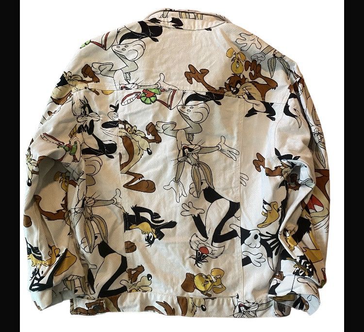 Vintage AOP Looney Tunes Jean Jacket