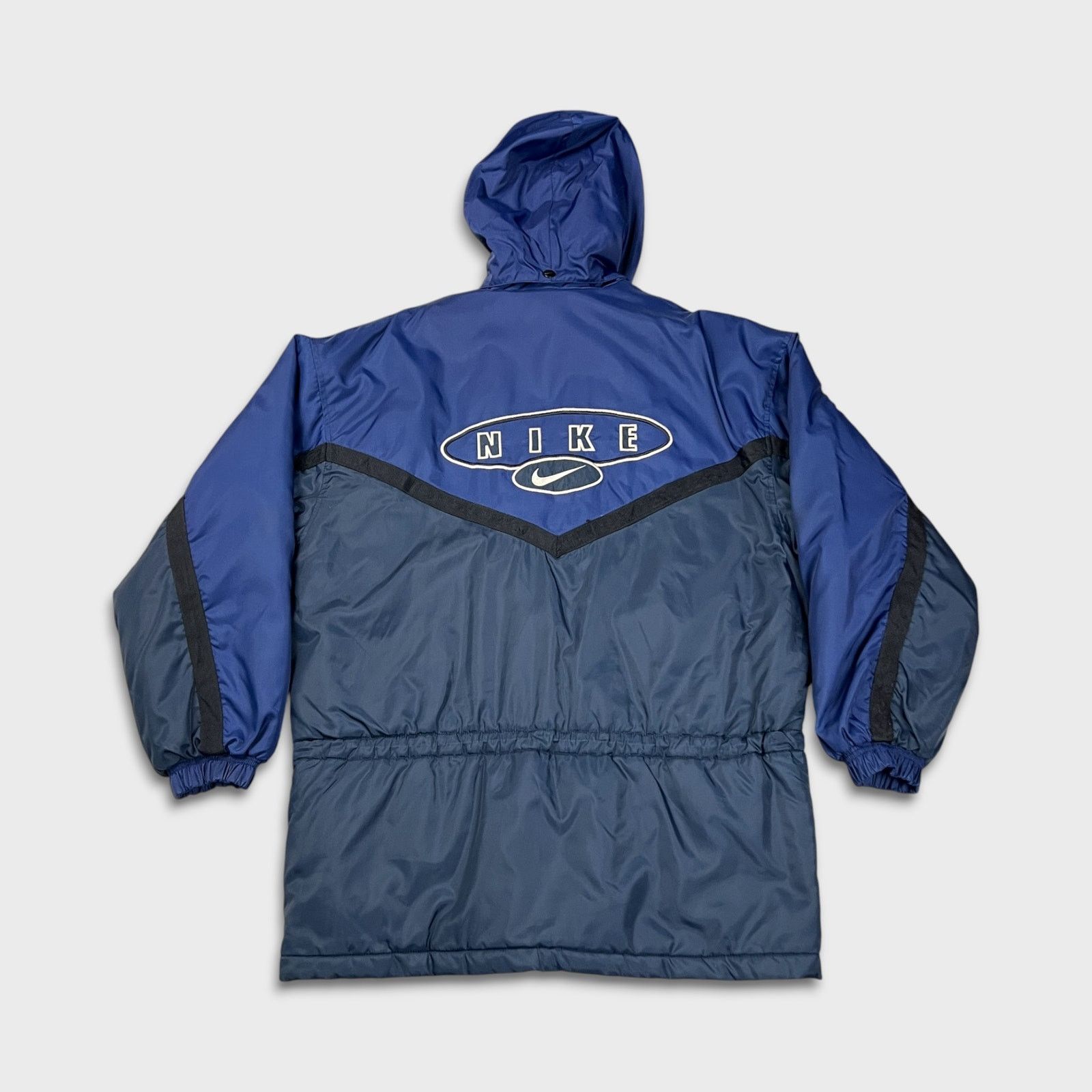 Nike × Vintage Vintage 90s Nike Sportswear Jacket Medium Swoosh Full Zip Size US M / EU 48-50 / 2 - 7 Thumbnail
