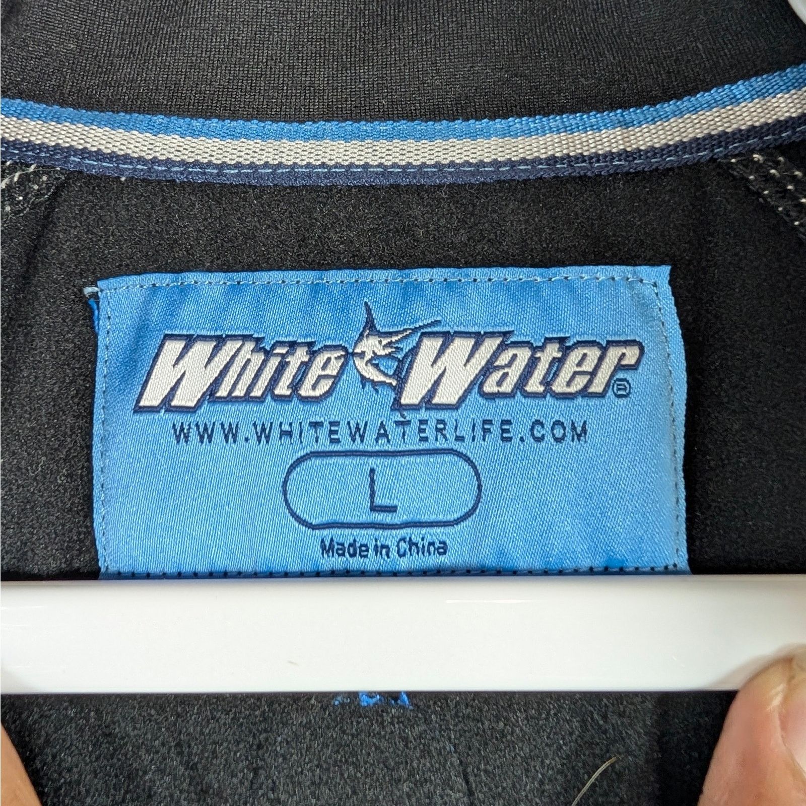 Unknown London White Water New Harbor Performance Fishing Quarter Zip Large Size US L / EU 52-54 / 3 - 3 Thumbnail