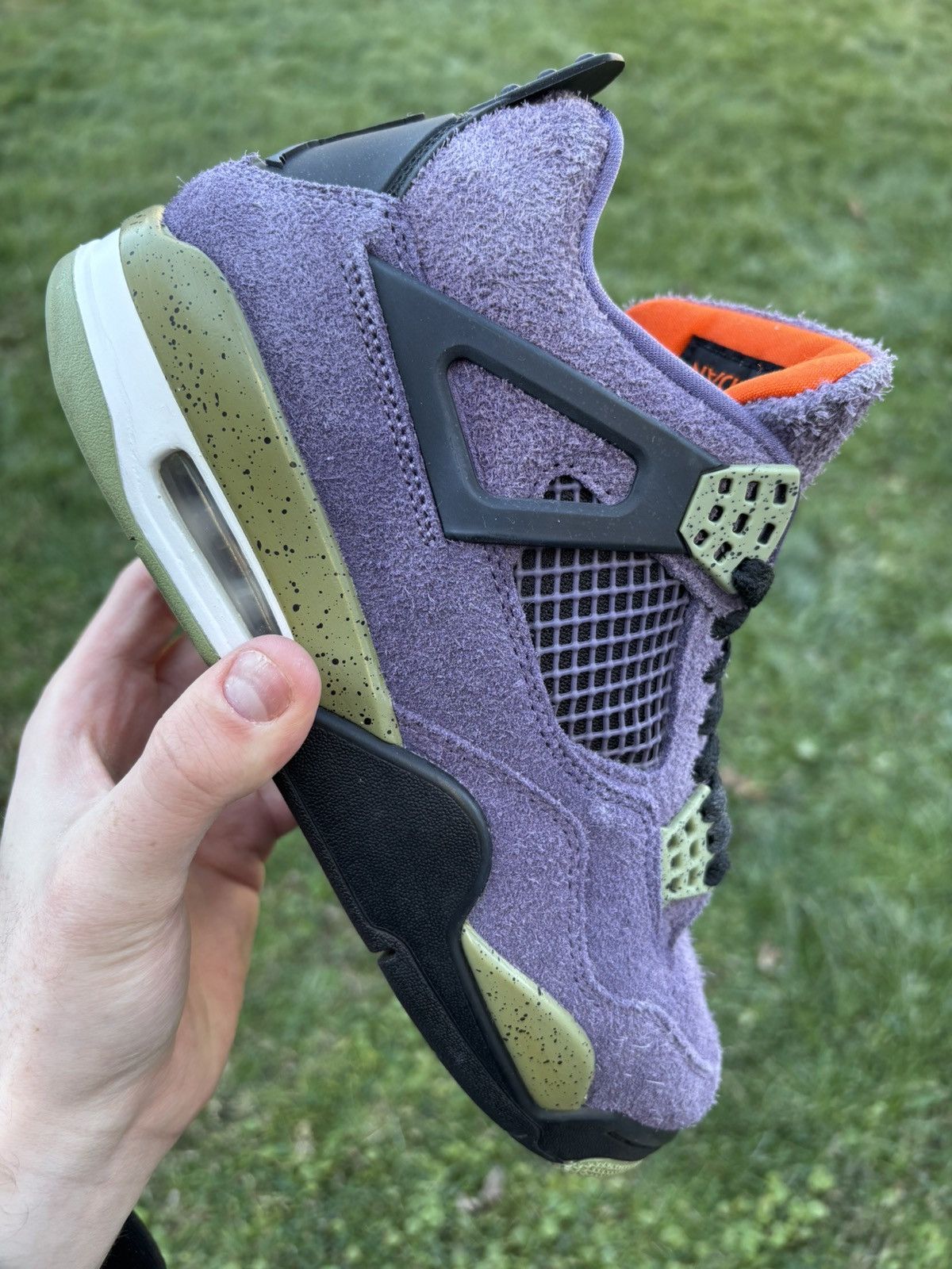 Jordan Brand Jordan 4 Retro Canyon Purple 2022 Size 8M/9.5W Size US 8 / EU 41 - 1 Thumbnail