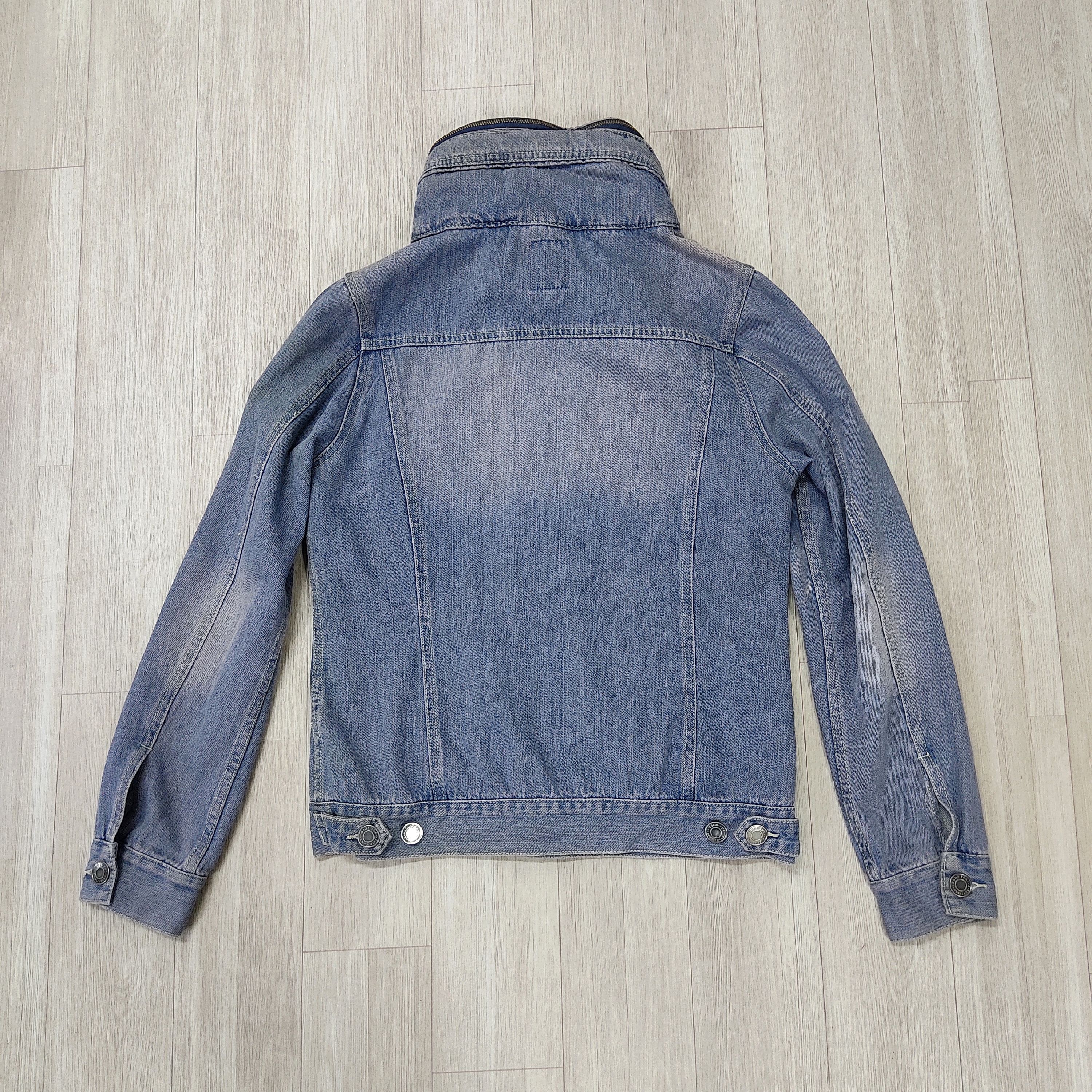 Japan Blue Made In Heaven Faded Distressed Denim Jacket Size US S / EU 44-46 / 1 - 9 Thumbnail