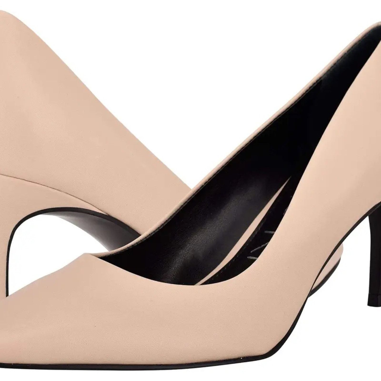 Calvin Klein Calvin Klein Cream Heels with Pointed Toe and Stiletto Heel Size US 7 / IT 37 - 3 Thumbnail