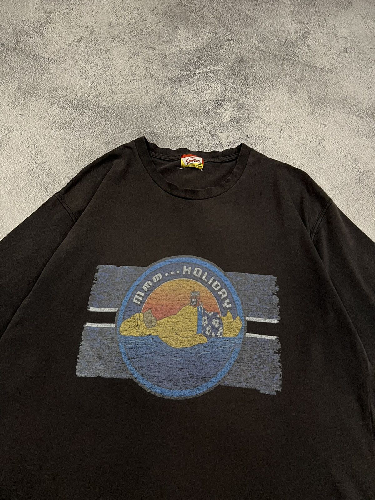 The Simpsons × Vintage Vintage Y2k 1999 The Simpsons Movie Faded Thrashed T-Shirt Size US XL / EU 56 / 4 - 5 Thumbnail