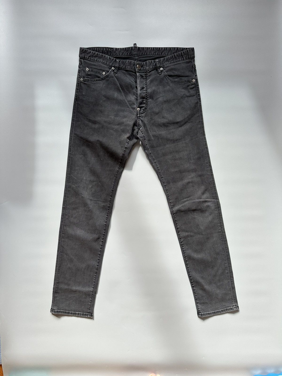 Dsquared2 Dsquared2 Jeans Men's Size 54 Gray Cool Guy Slim Fit Size US 38 / EU 54 - 1 Thumbnail