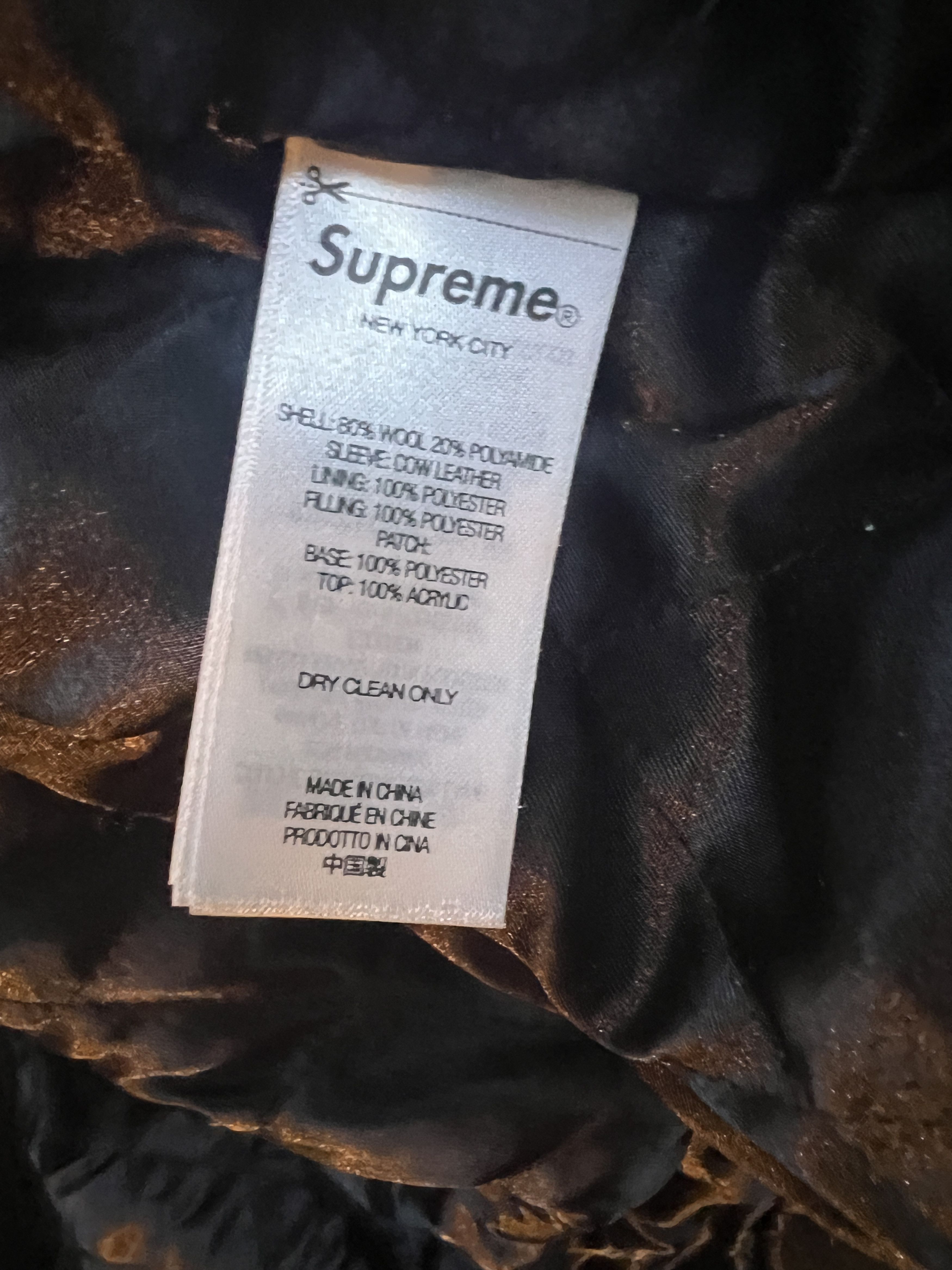 Hysteric Glamour × Supreme [RARE] Hysteric Glamour x Supreme Varsity Jacket Size US M / EU 48-50 / 2 - 3 Thumbnail