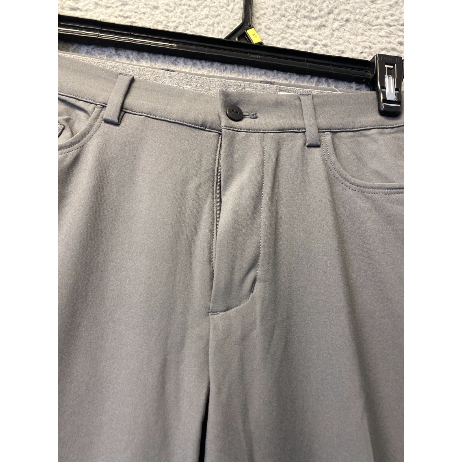 Vintage Greg Norman Golf Pants Men's 32x30 Gray Performance Stretch Easy Care Regular Fit Size US 32 / EU 48 - 2 Thumbnail