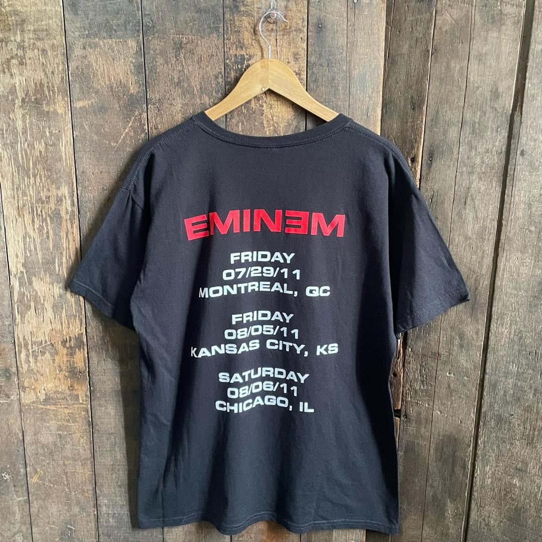 Eminem × Rap Tees Eminem concert tour 2011 tee Size US L / EU 52-54 / 3 - 2 Thumbnail