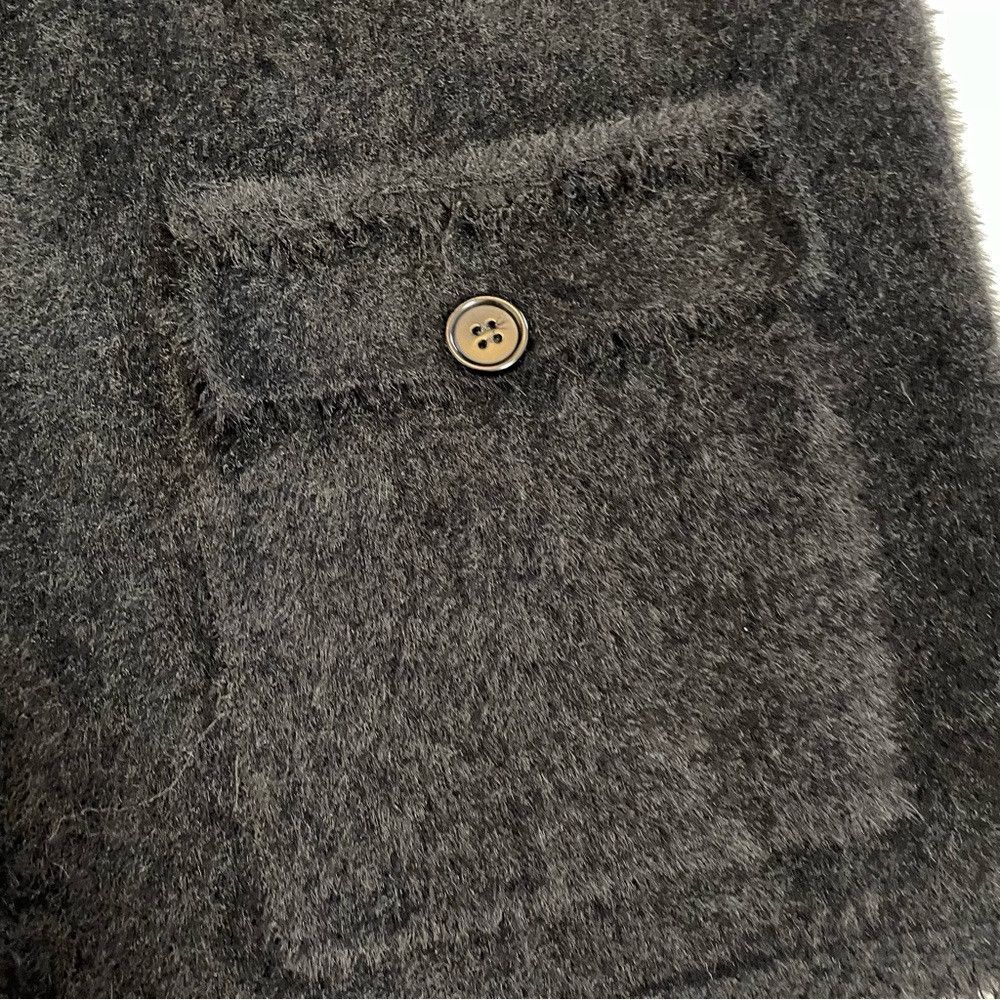 Other NWT New $138 Max Studio Fur Black Vest With Pockets Size M Size M / US 6-8 / IT 42-44 - 8 Thumbnail