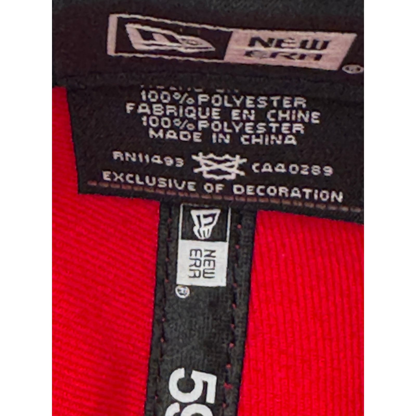 New Era Washington Nationals New Era 59FIFTY Hat Red Stars 7 1/4 Size ONE SIZE - 8 Thumbnail