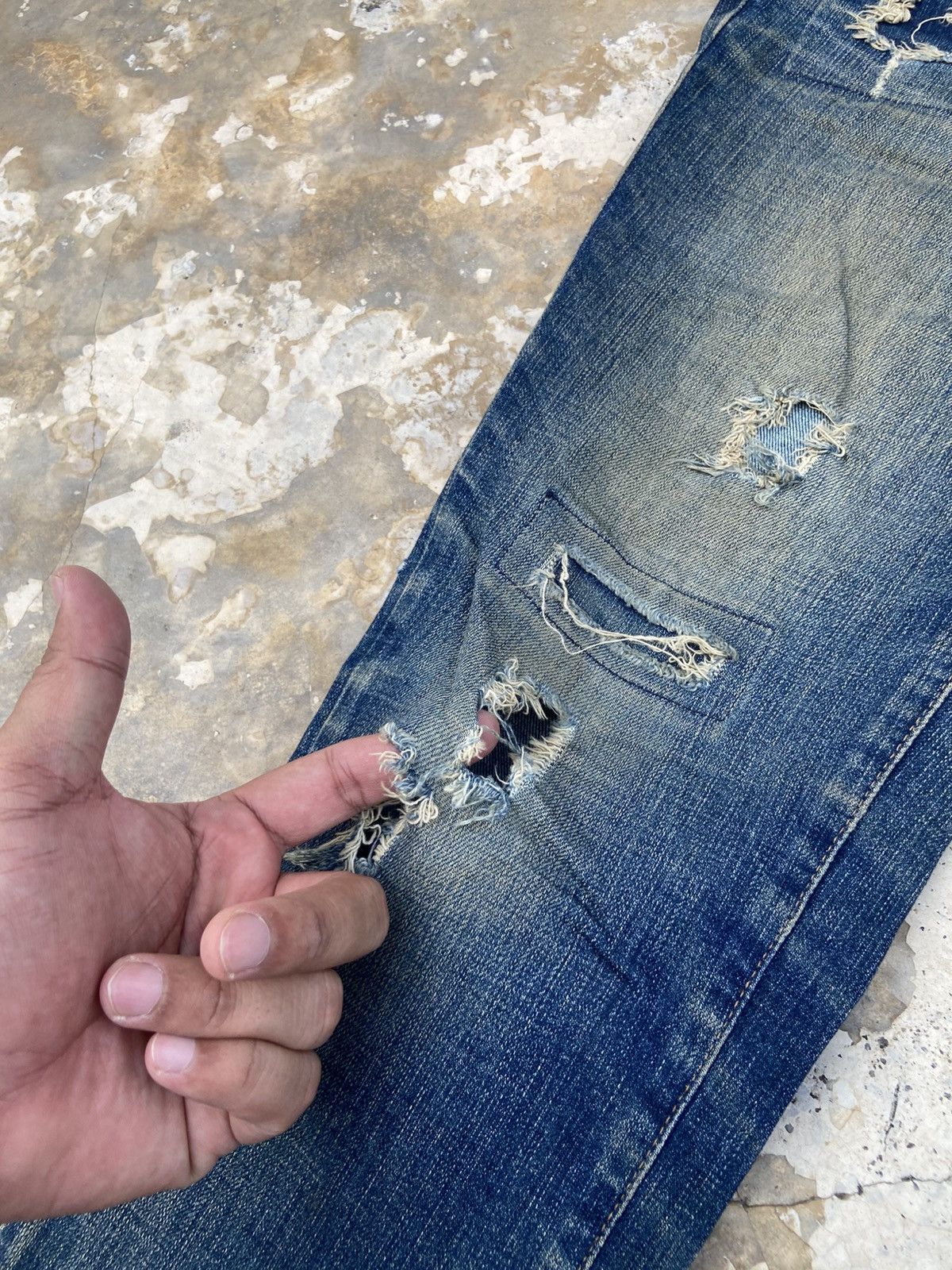Edwin Vintage Edwin Distressed pant Size US 29 - 5 Thumbnail