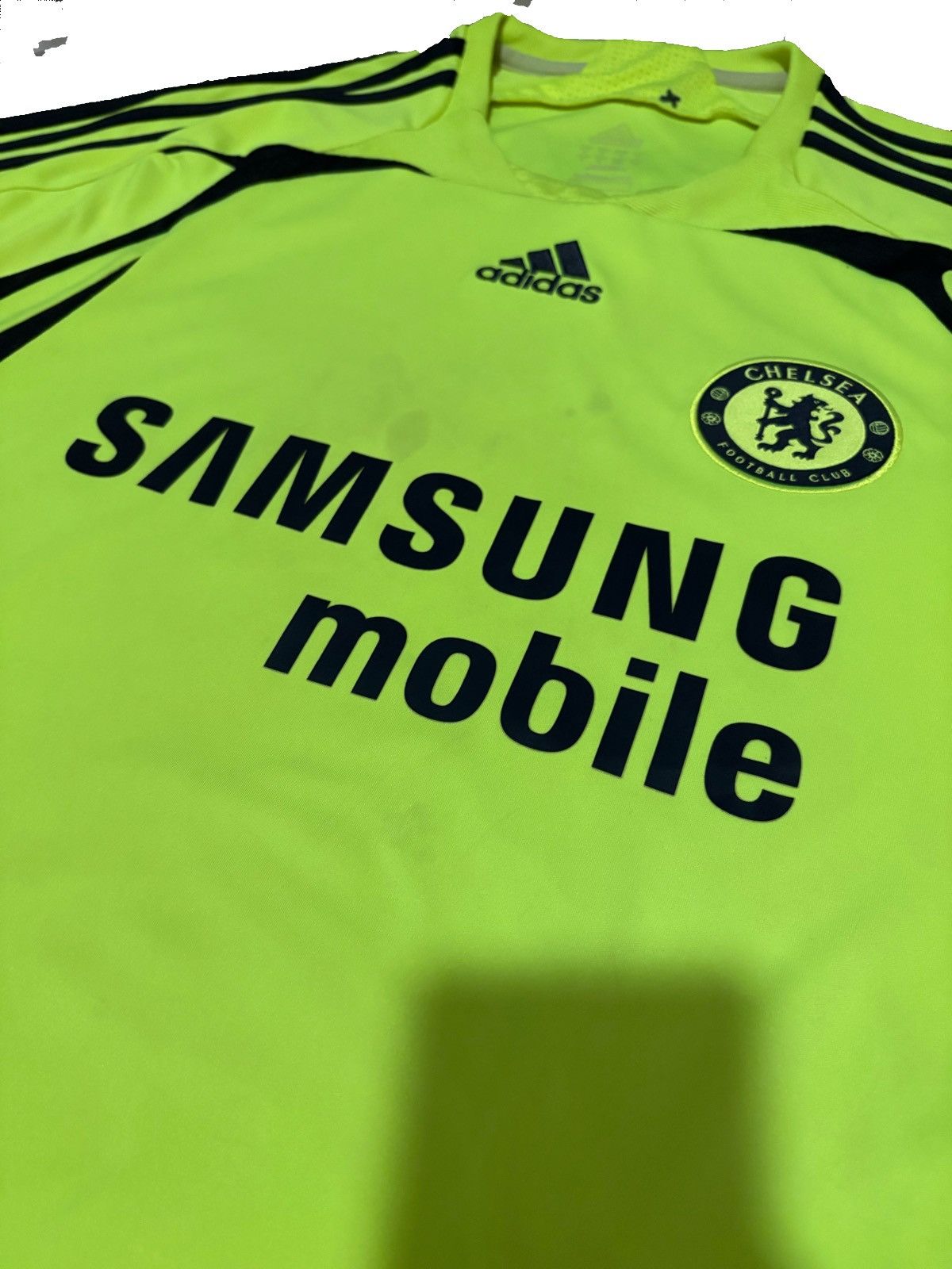 Chelsea Soccer Chelsea F.C 07/08 Away Jersey Ballack #13 Size US L / EU 52-54 / 3 - 3 Thumbnail