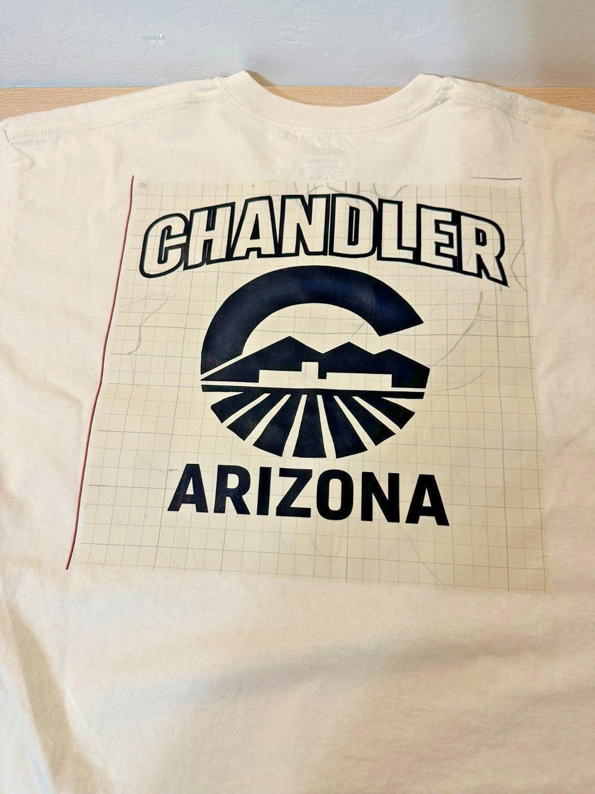 The Unbranded Brand Custom Chandler AZ Tee – DTF Print on Repurposed Shirt Size US XL / EU 56 / 4 - 1 Thumbnail