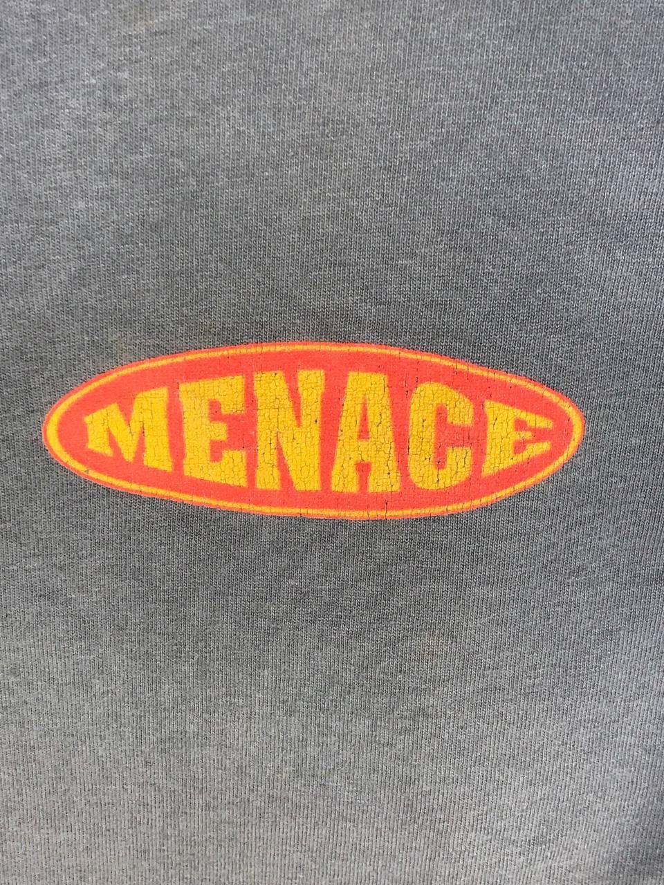 Vintage vintage 90s menace skateboard skategang Size US XL / EU 56 / 4 - 4 Thumbnail