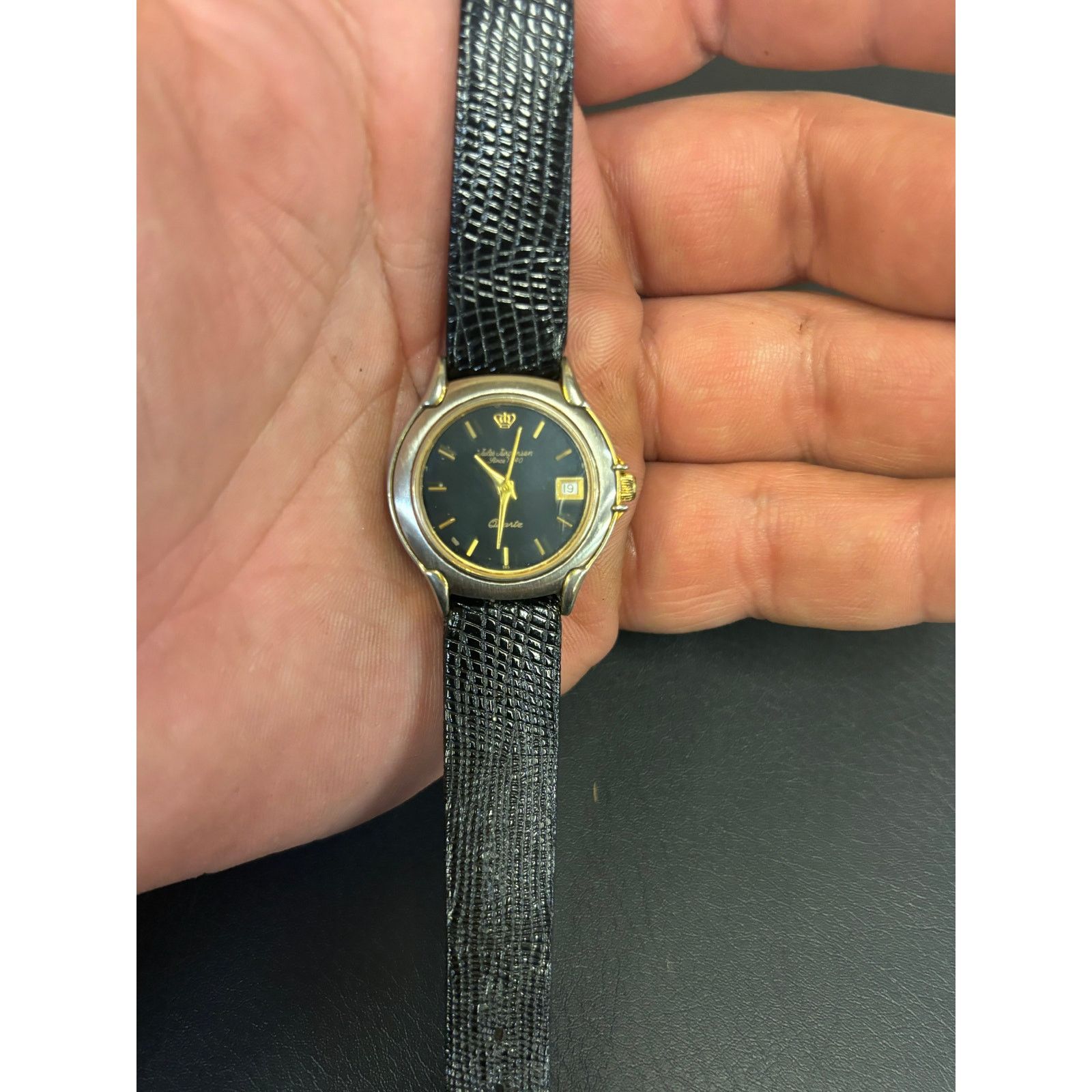 Other Vintage Jules Jurgensen Gold Tone Women’s Watch! New battery Size ONE SIZE - 2 Thumbnail