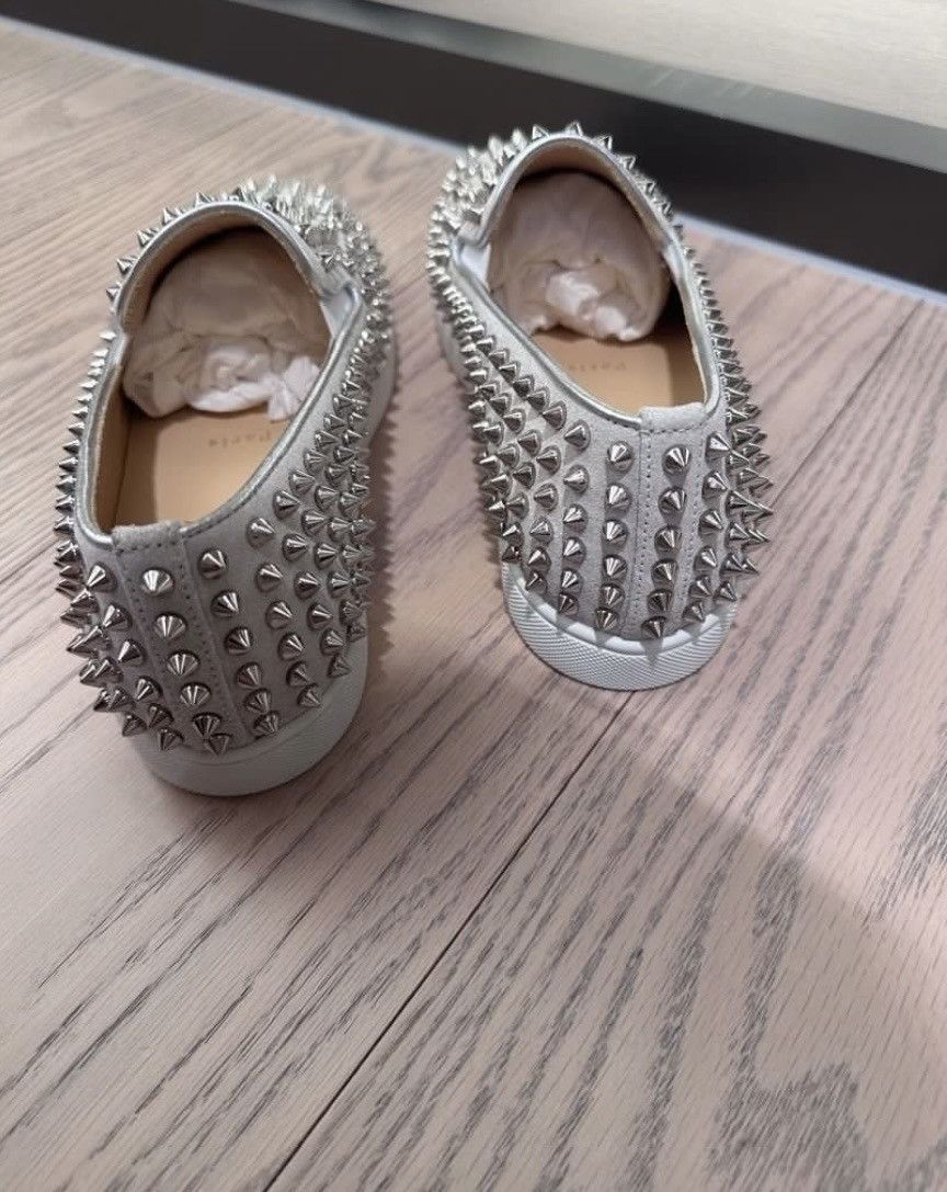 Christian Louboutin Christian Louboutin sneakers slip on red-soled shoes Size US 6 / EU 39 - 2 Thumbnail