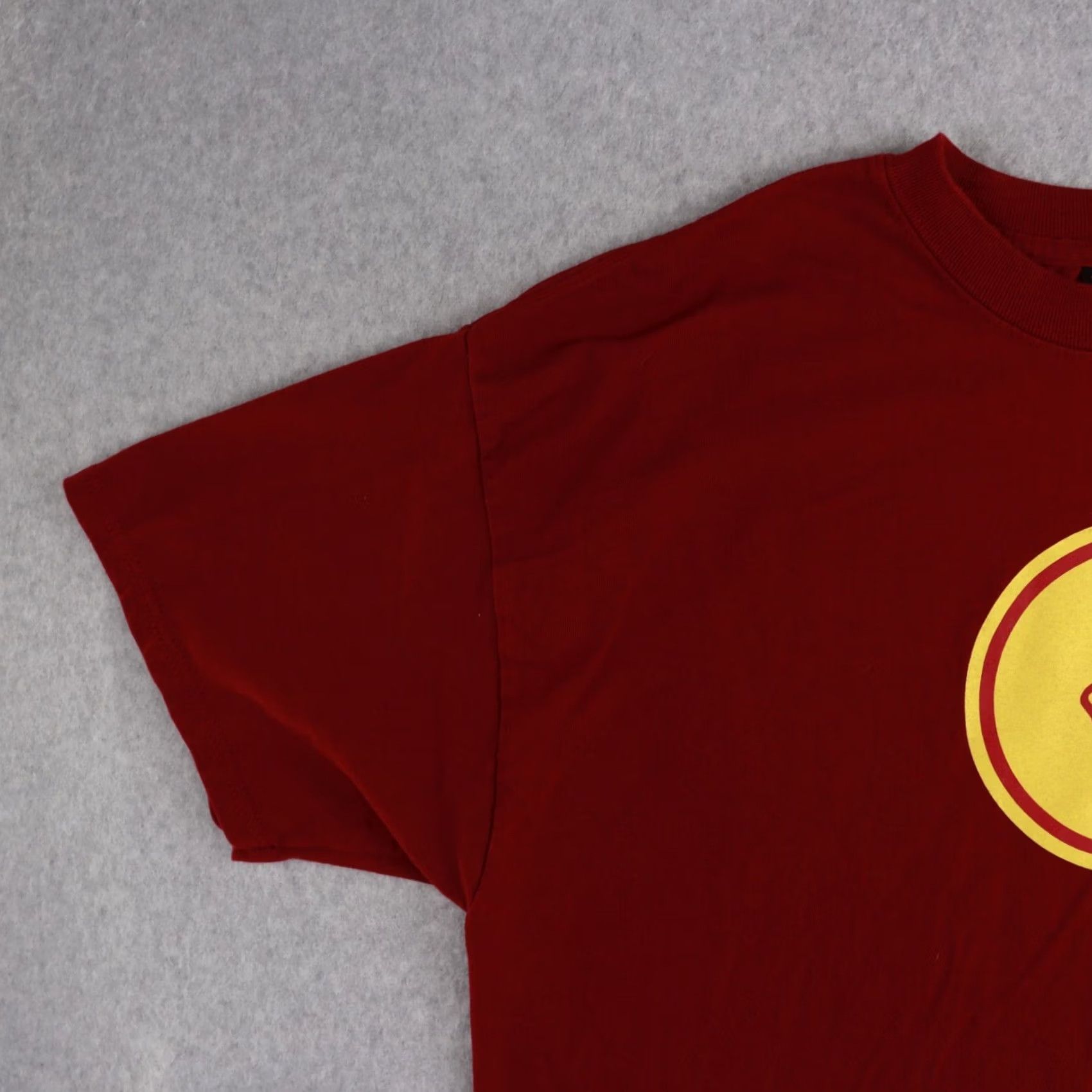 Hanes VINTAGE Hanes Beefy-T Peace Fingers Logo TM Graphic Adult XL T-Shirt Red Mens Size US XL / EU 56 / 4 - 5 Thumbnail