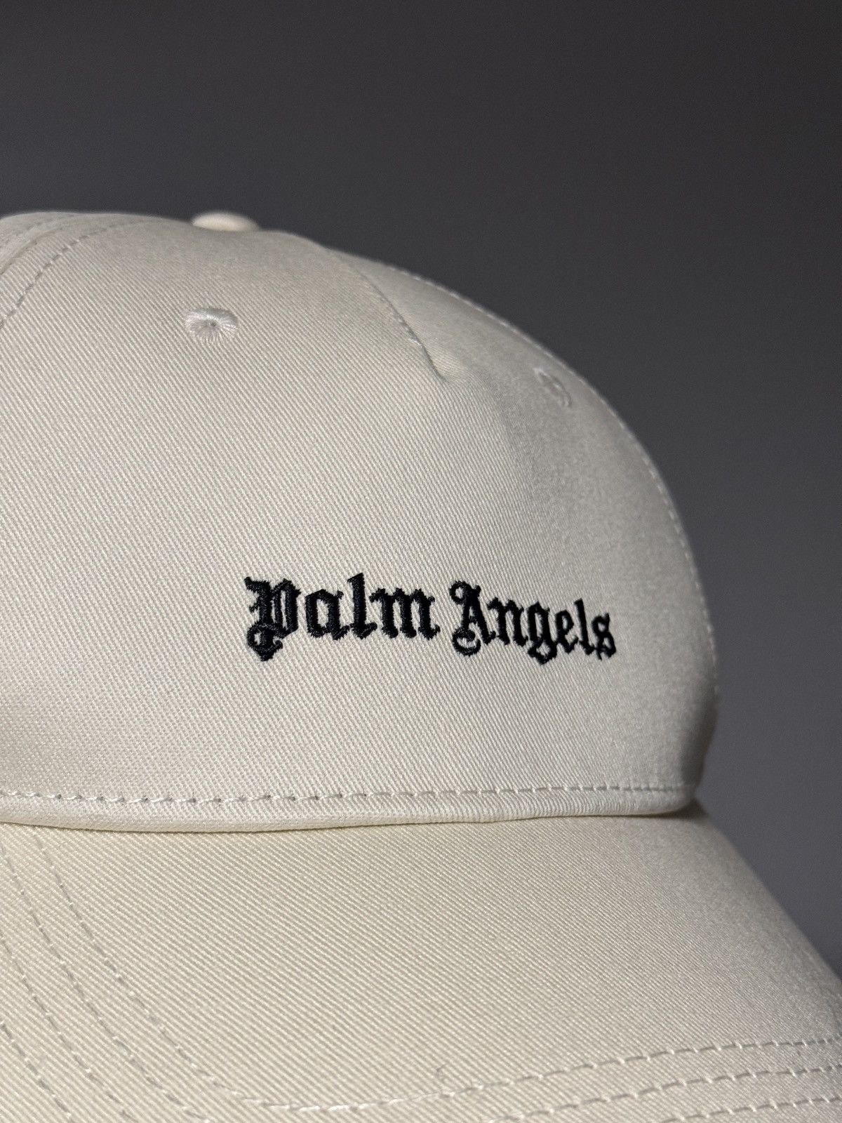 Palm Angels Palm Angels Logo Embroidered Baseball Cap Size ONE SIZE - 2 Thumbnail