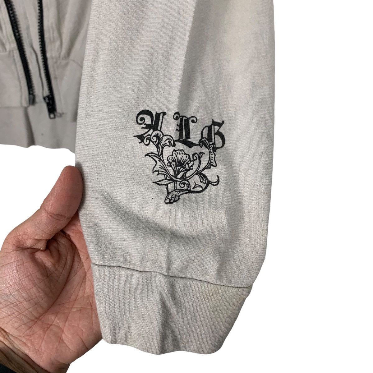 Japanese Brand ALGONQUINS Punk Zipper Hoodie #2684-C120 Size US M / EU 48-50 / 2 - 10 Thumbnail