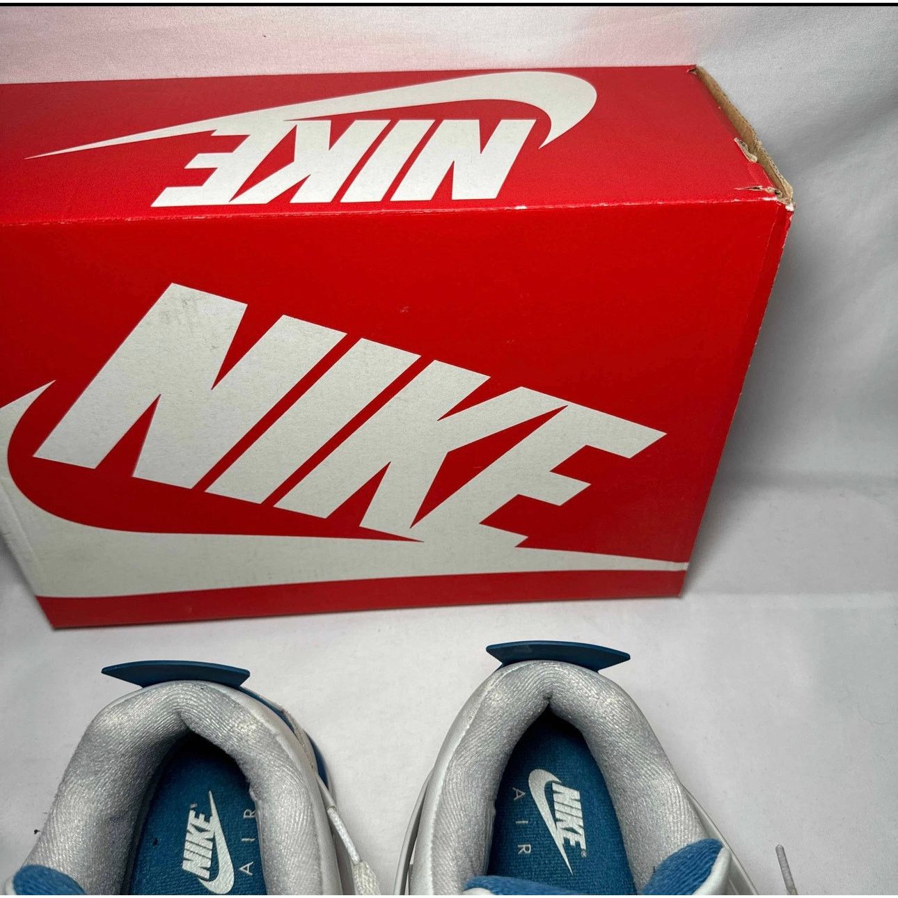 Jordan Brand × Nike Size 7.5 - Air Jordan 4 Retro Military Blue 2024 Men's Shoes Size US 7.5 / EU 40-41 - 8 Thumbnail