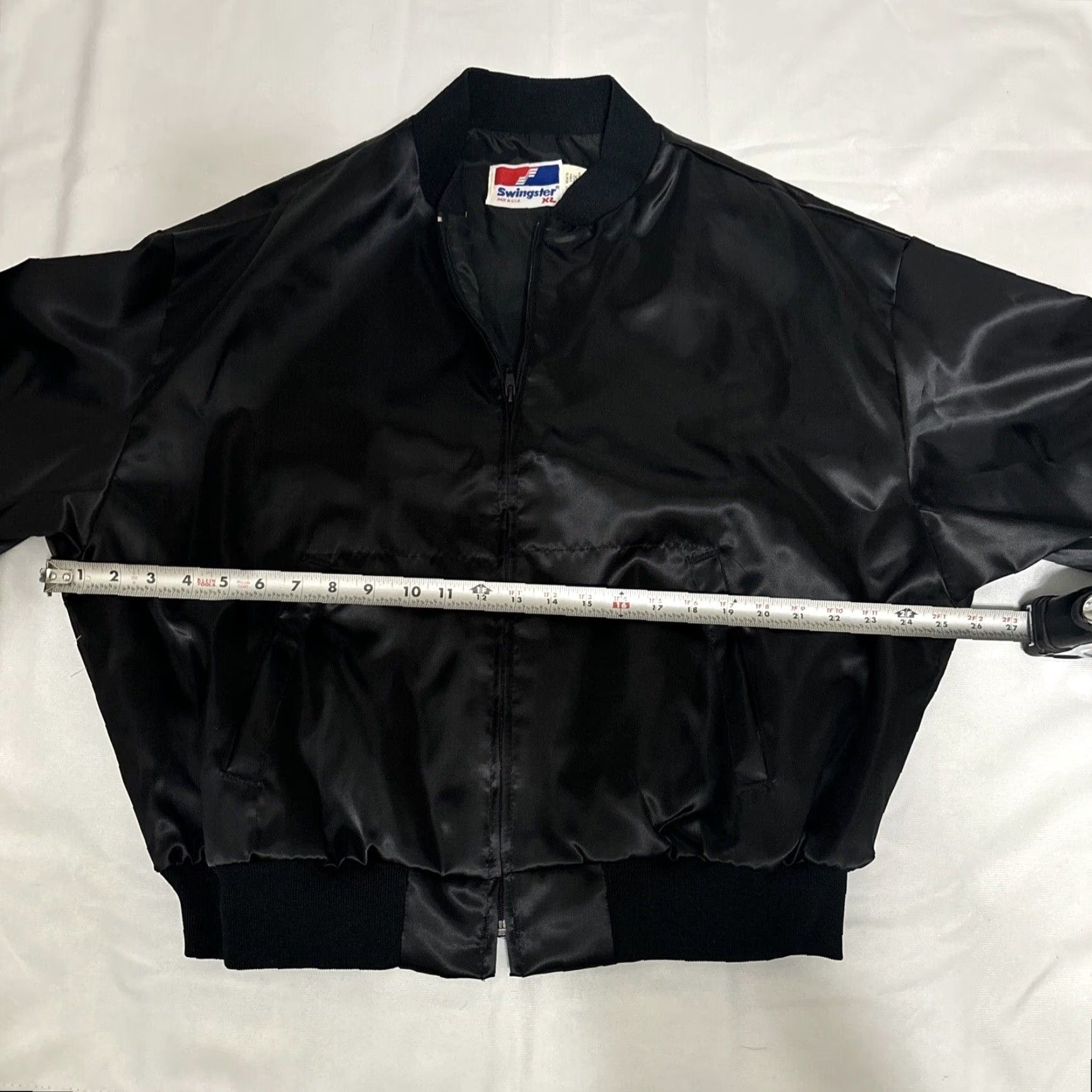 Camel VINTAGE Camel The Hard Pack U. S. Tour Men’s 90s Black Full Zip Bomber Jacket XL Size US XL / EU 56 / 4 - 4 Thumbnail