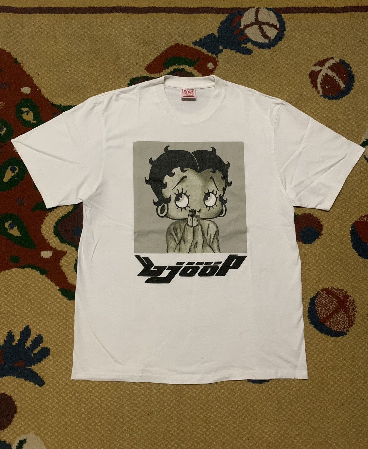 Vintage RARE VINTAGE BETTY BOOP RIP OFF BJORK Size US XL / EU 56 / 4 - 1 Thumbnail