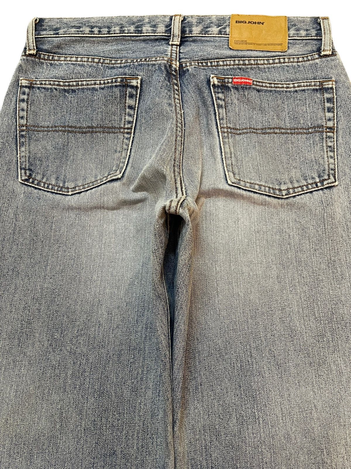 Big John Vintage Big John Faded Wash Distress Style Baggy Jeans Size US 32 / EU 48 - 5 Thumbnail