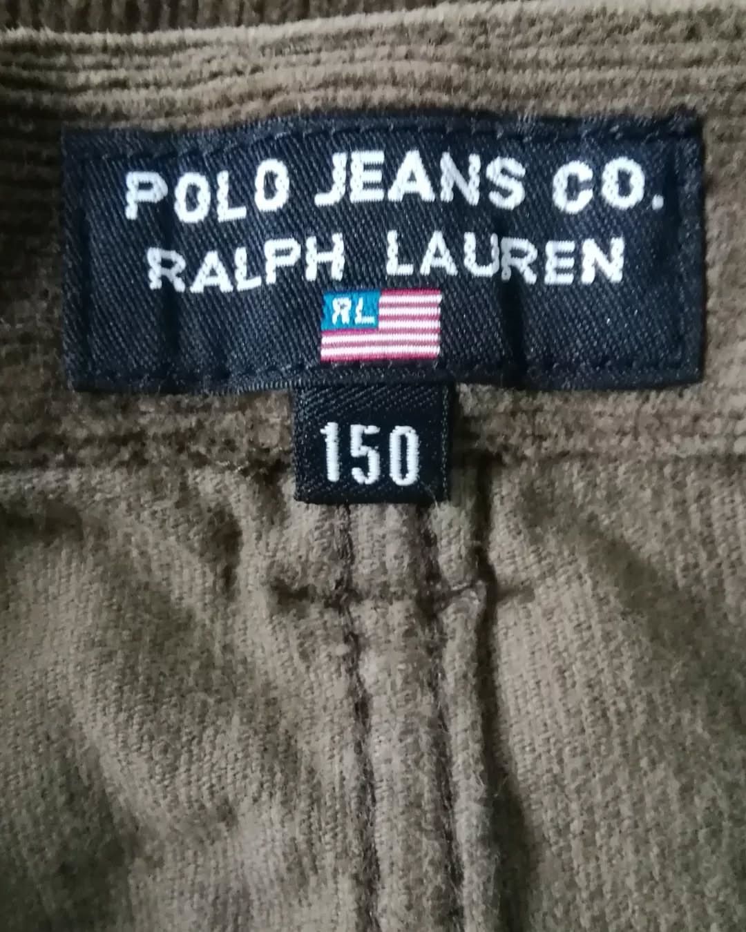 Polo Ralph Lauren 2000s Polo Jeans Company Ralph Lauren Corduroy Skirt Y2K Size 27" / US 4 / IT 40 - 4 Thumbnail