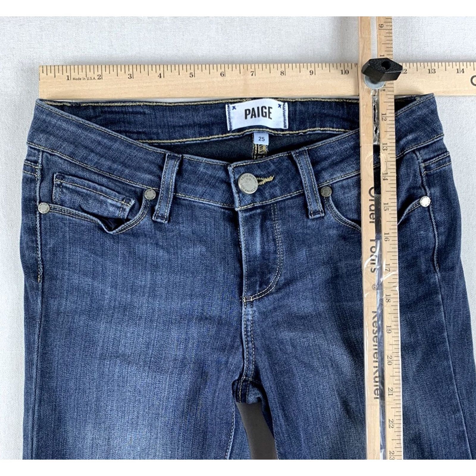 Paige PAIGE Jeans VERDUGO ANKLE WOMENS SIZE 25 BLUE Size 42" / US 20 - 6 Thumbnail