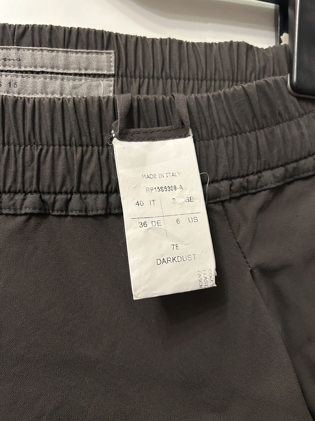 Rick Owens Rick Owens RP15S5309•A Pants, Drop Crotch Size US 36 / EU 52 - 3 Thumbnail