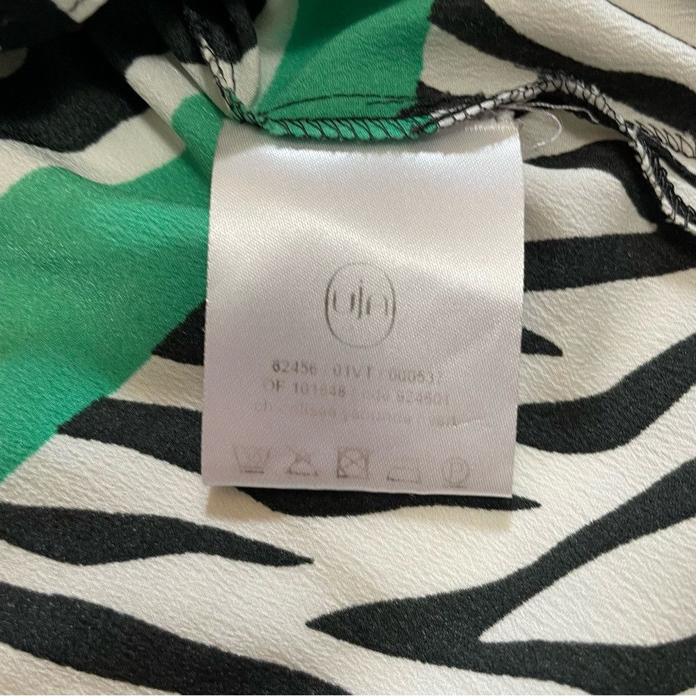 Other Un Jour Ailleurs Button Front Green Black Top Size 1 US S Size S / US 4 / IT 40 - 8 Thumbnail